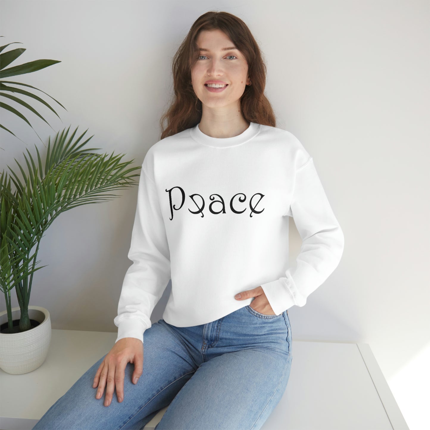 Peace Unisex Heavy Blend™ Crewneck Sweatshirt