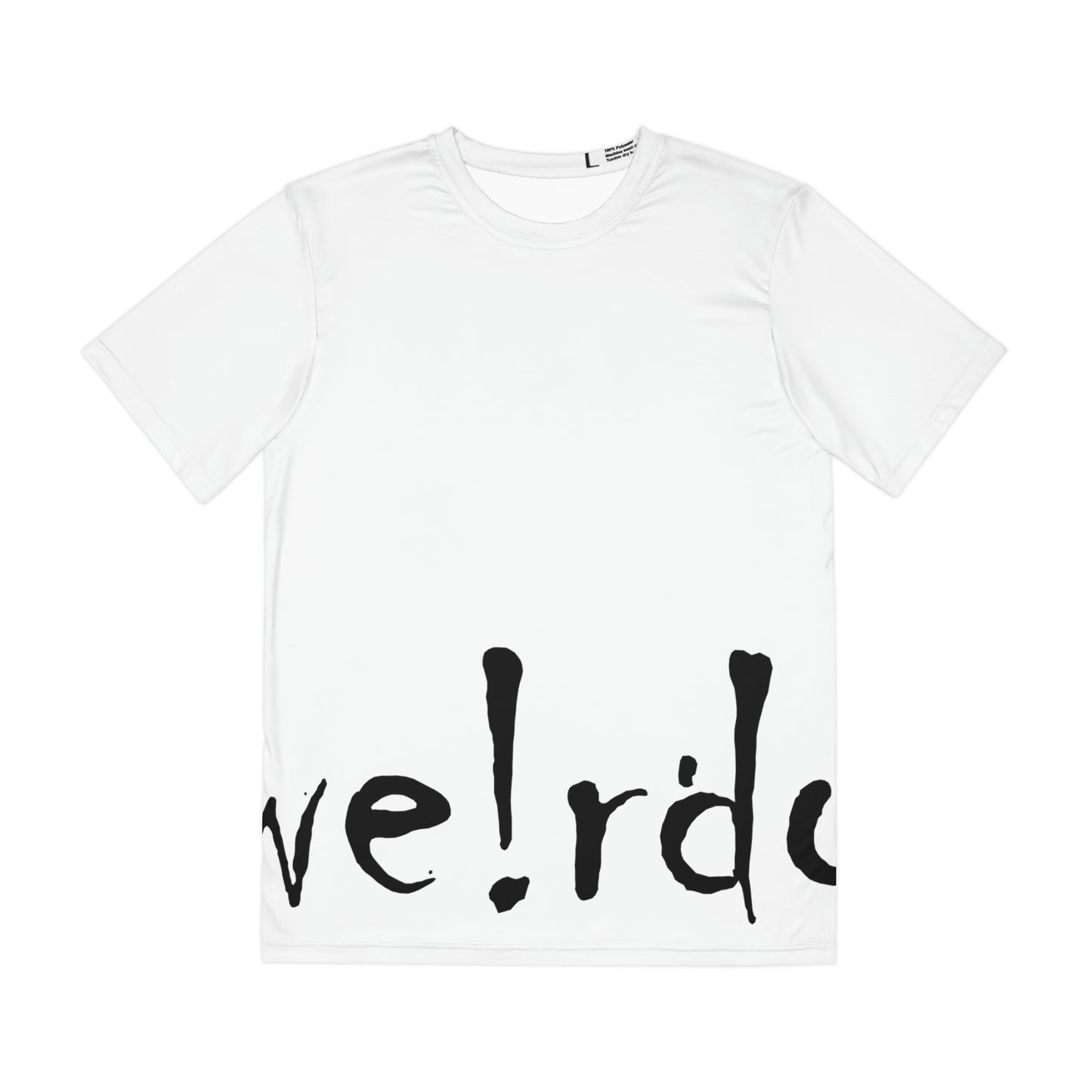 We!rdo Men's White Polyester Tee (AOP)