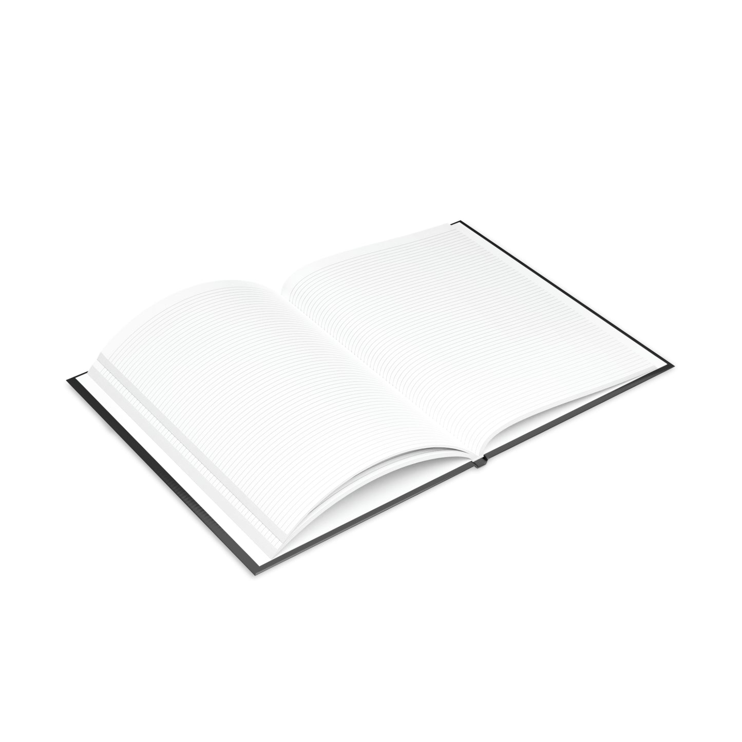 Chiller A Black Hardcover Notebook with Puffy Covers