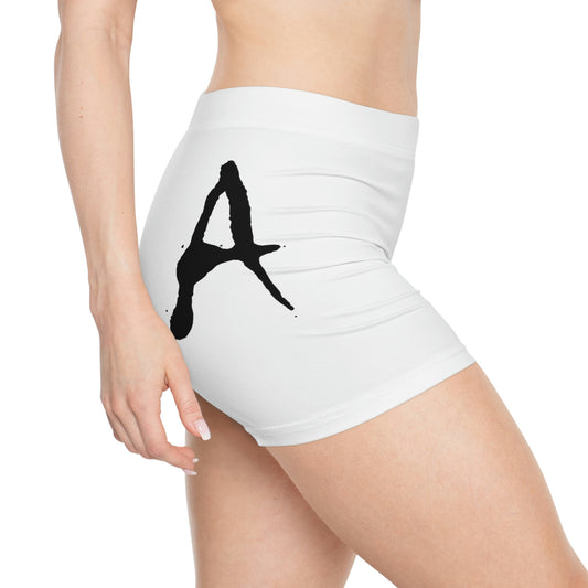 Chiller A Women's White Shorts (AOP)