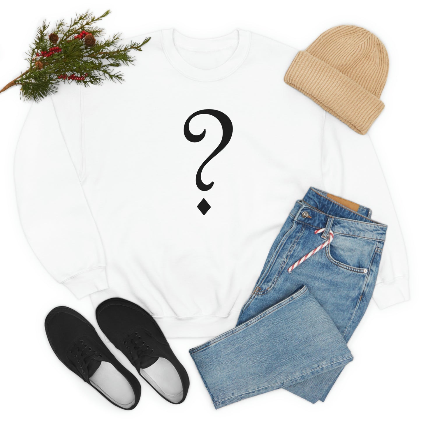 French Question Unisex Heavy Blend™ Crewneck Sweatshirt