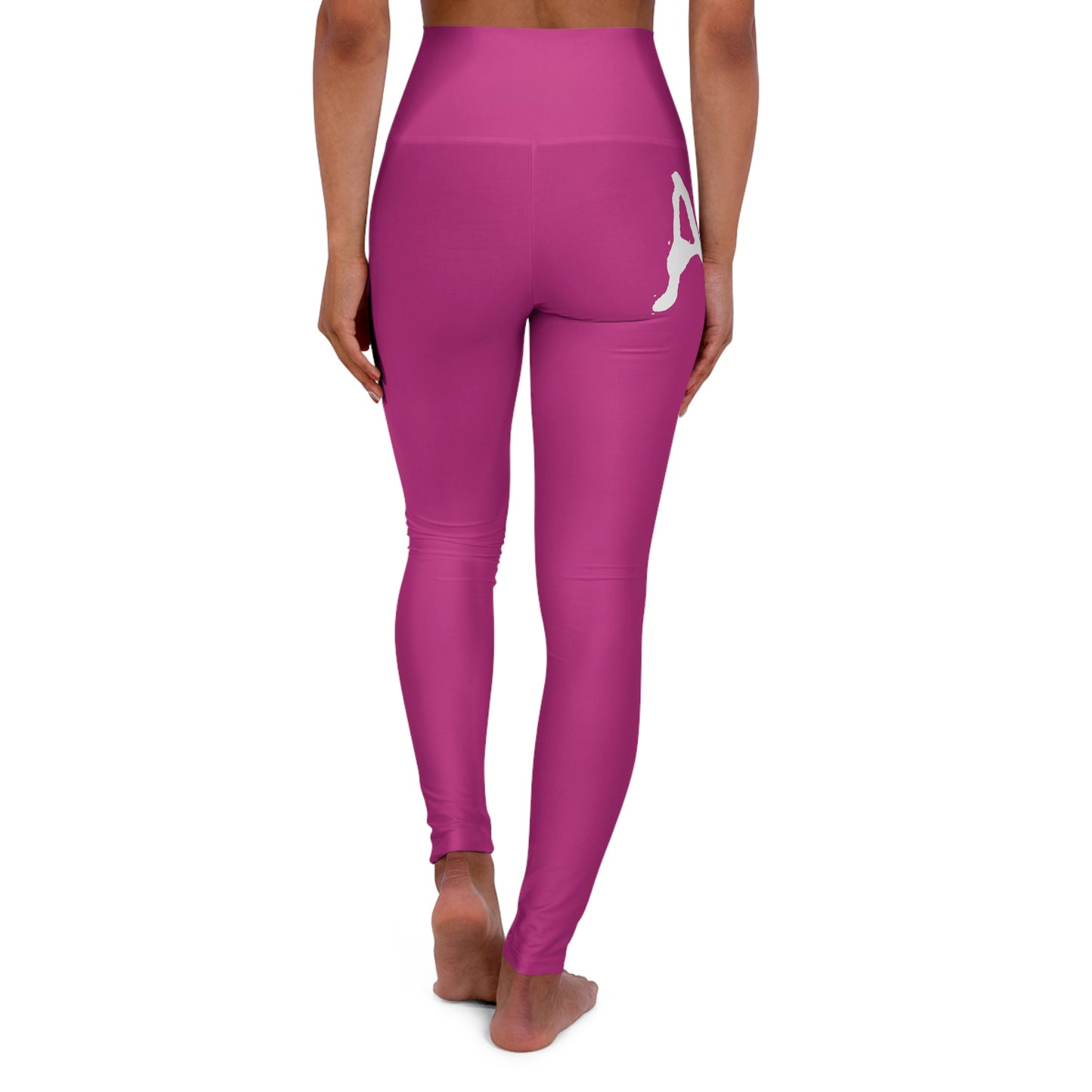 Chiller A Pink High Waisted Yoga Leggings