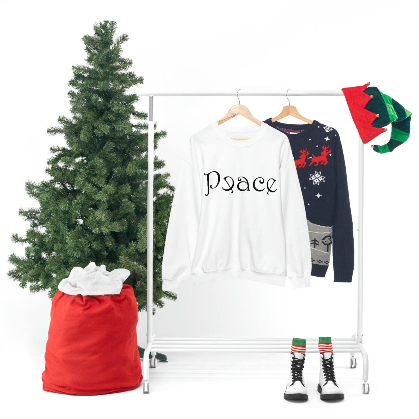 Peace Unisex Heavy Blend™ Crewneck Sweatshirt