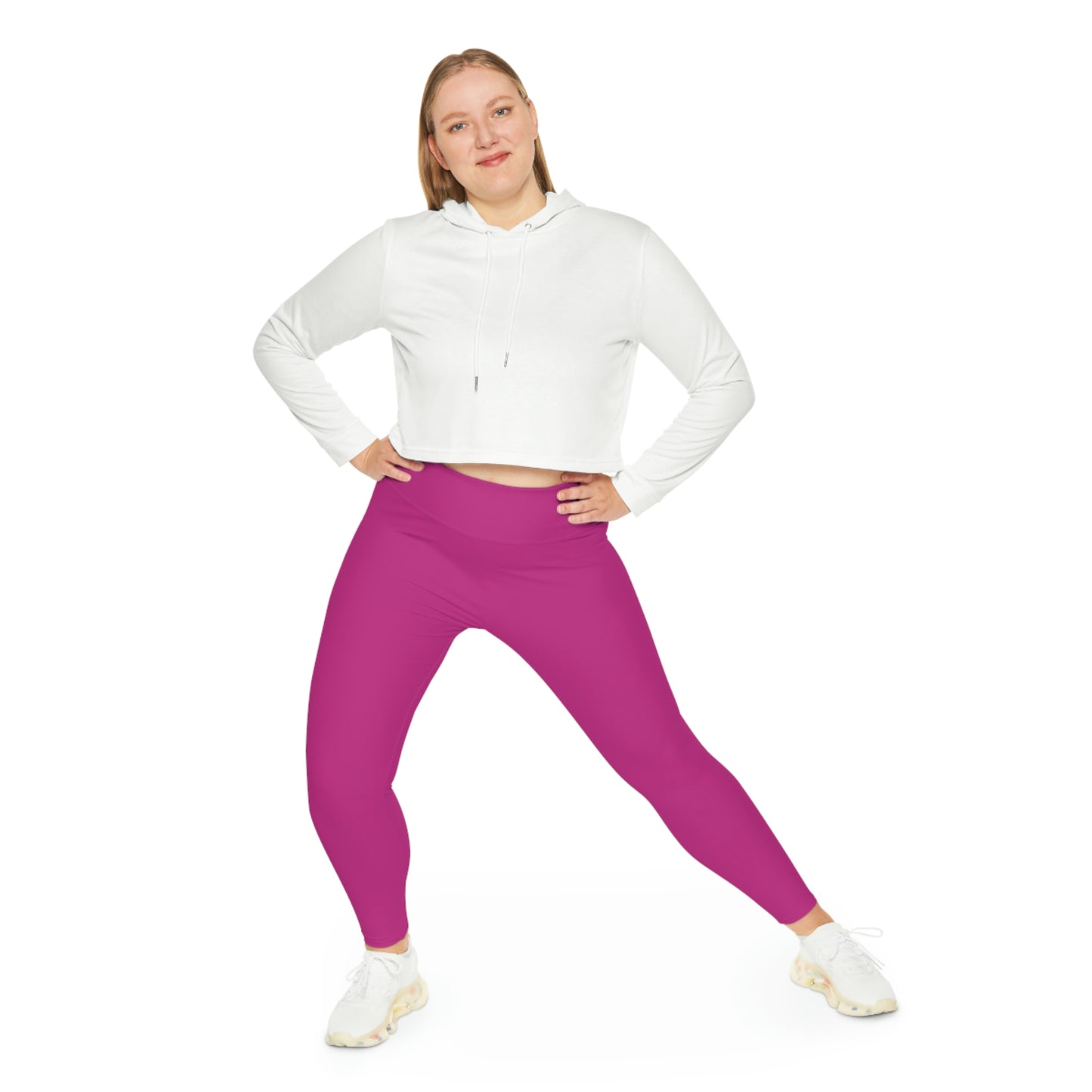 Chiller A Plus Size Pink Leggings