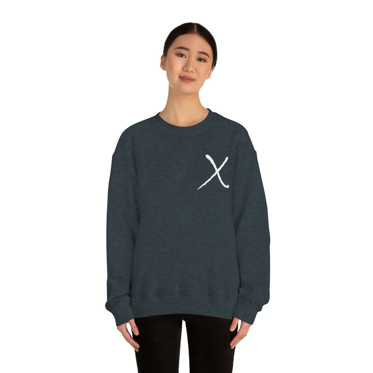 X Mark Unisex Heavy Blend™ Crewneck Sweatshirt