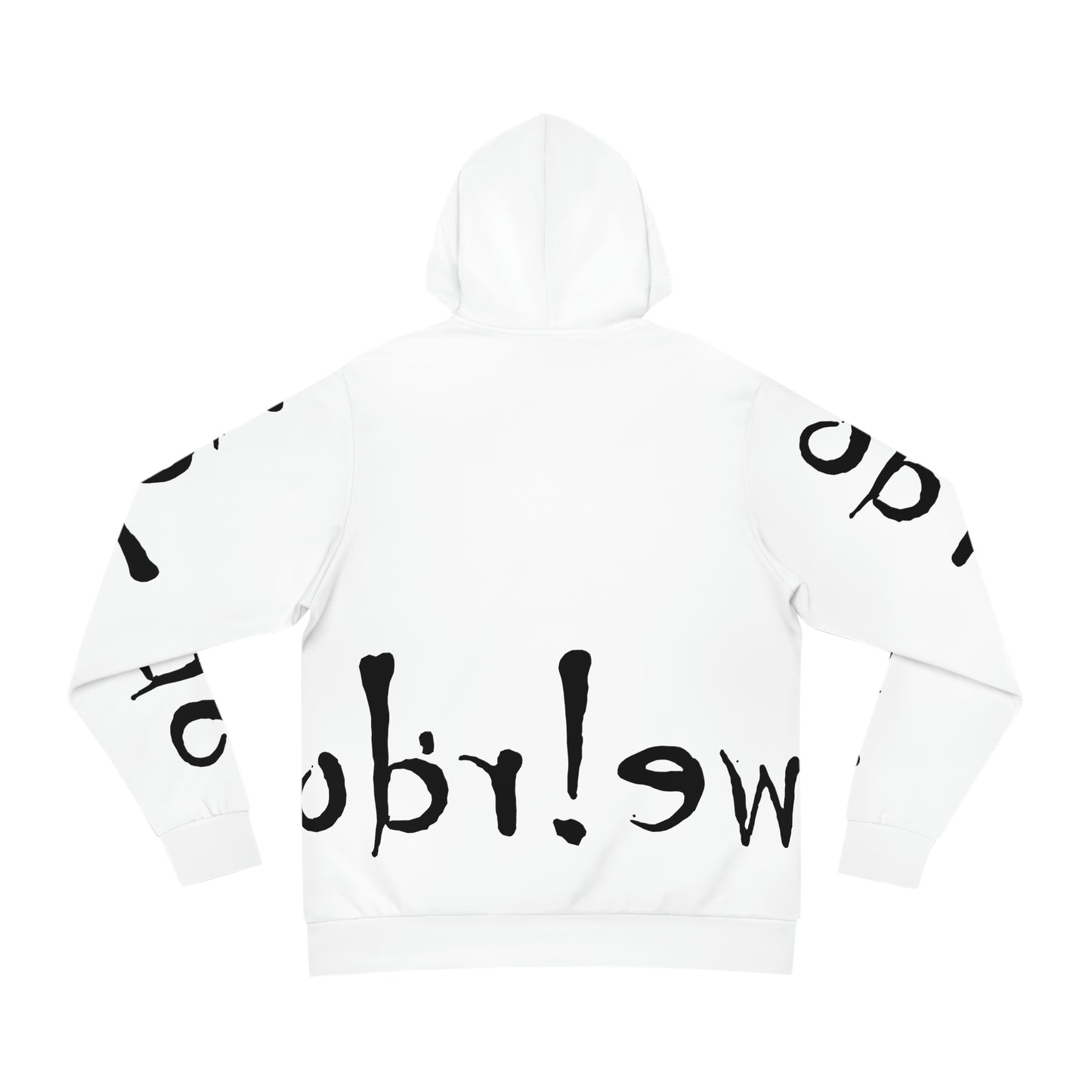 We!rdo White AOP Fashion Hoodie