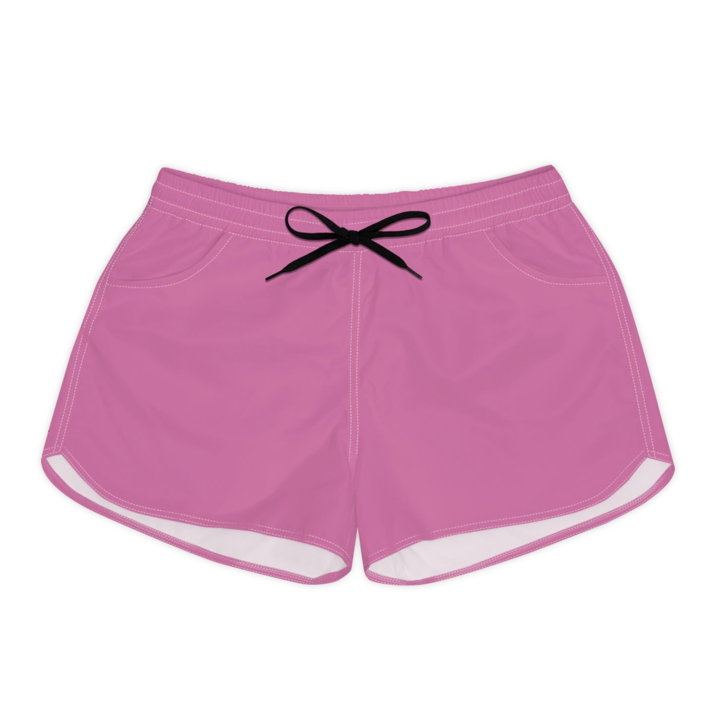 Chiller A Women's Light Pink Casual Shorts (AOP)