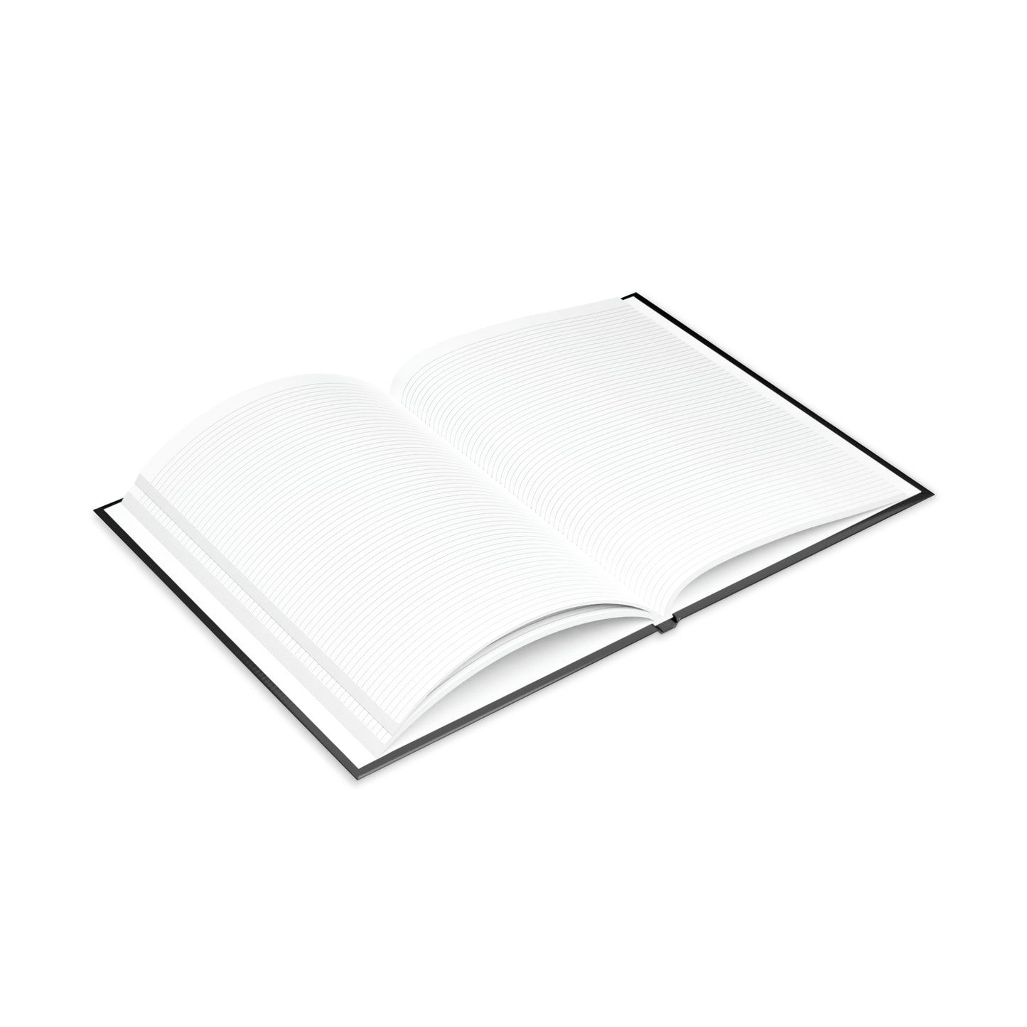 Chiller A Black Hardcover Notebook with Puffy Covers