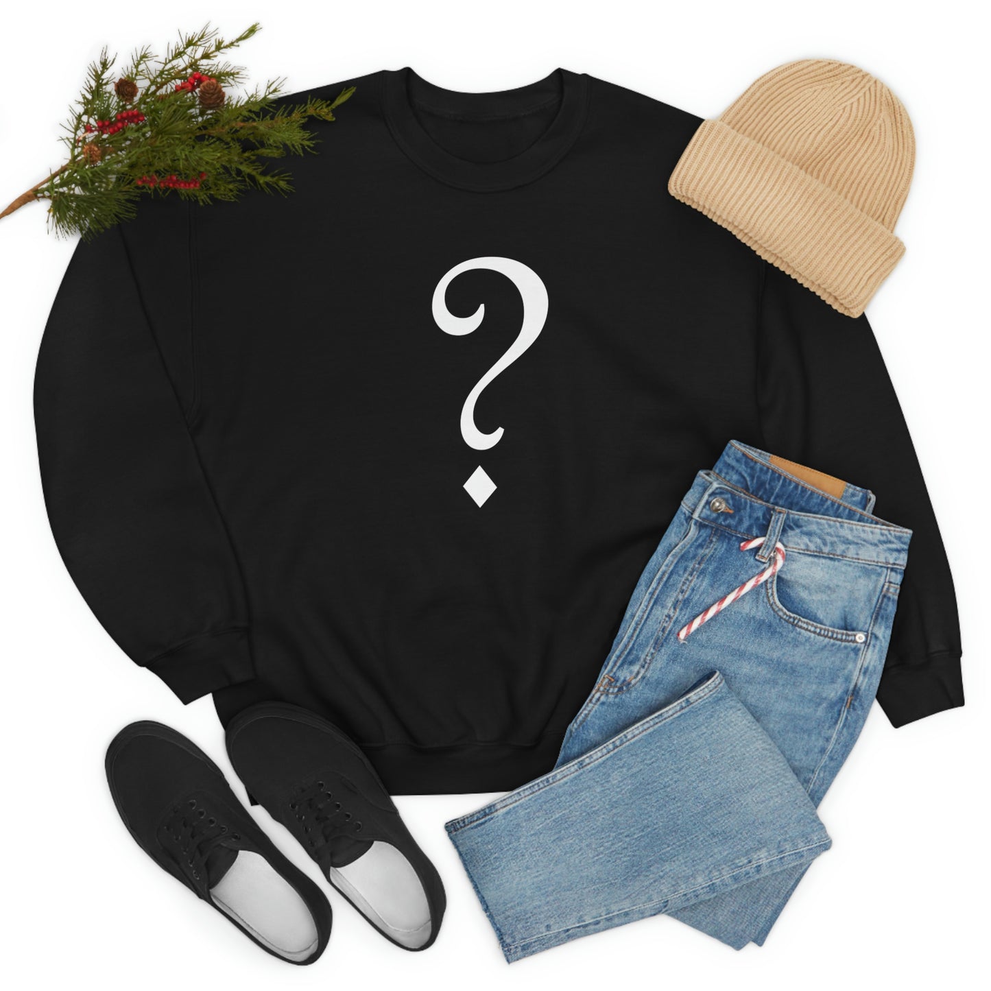 French Question Unisex Heavy Blend™ Crewneck Sweatshirt