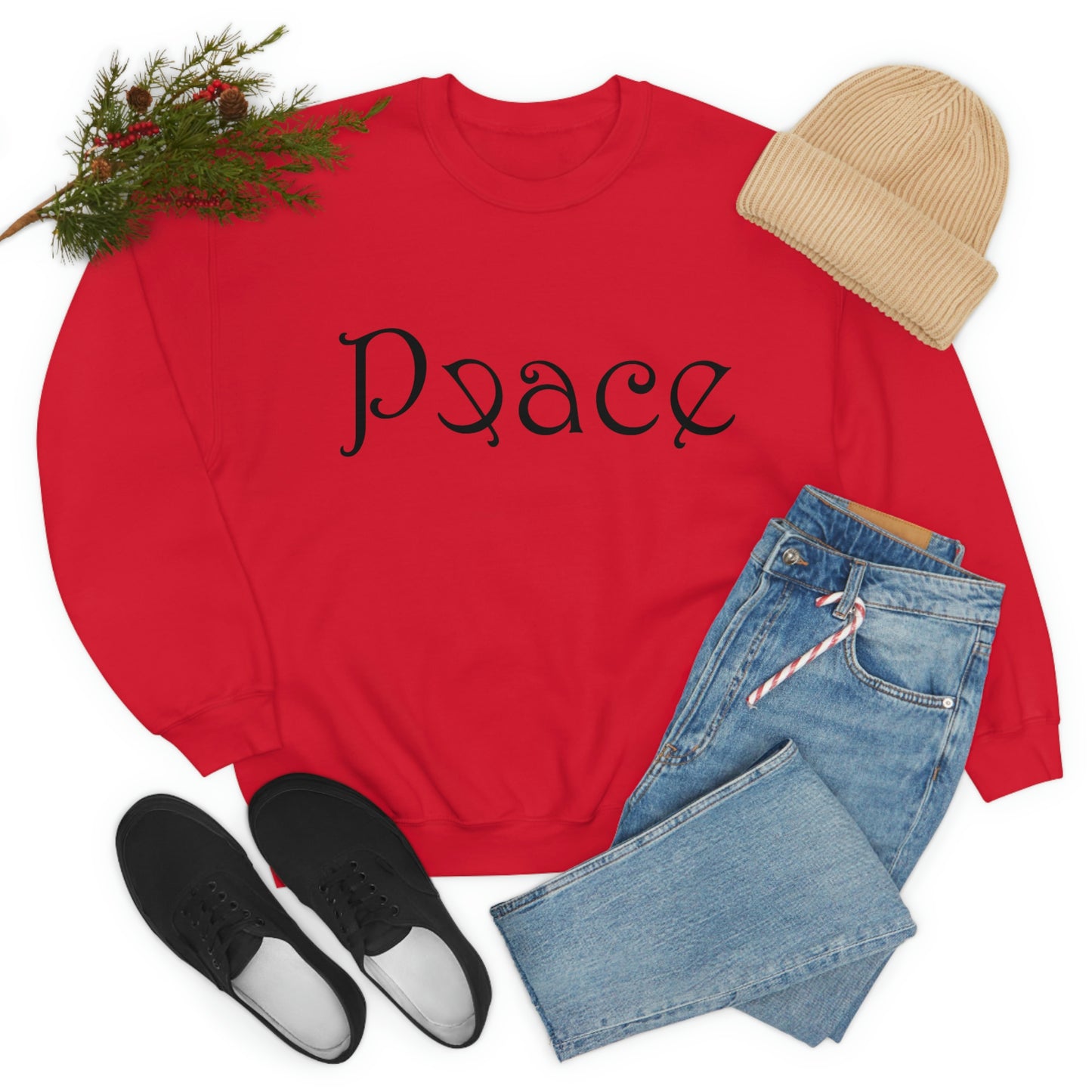 Peace Unisex Heavy Blend™ Crewneck Sweatshirt