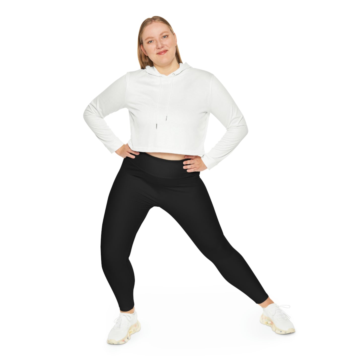 Chiller A Plus Size Black Leggings