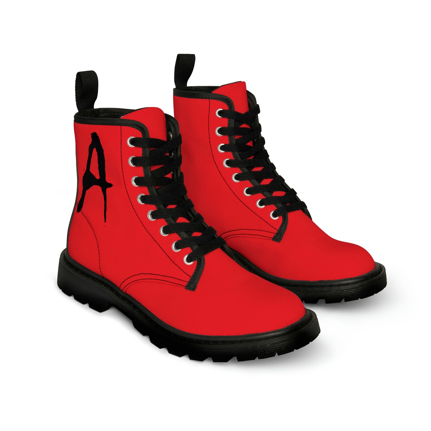 Chiller A Men's Red Canvas Boots