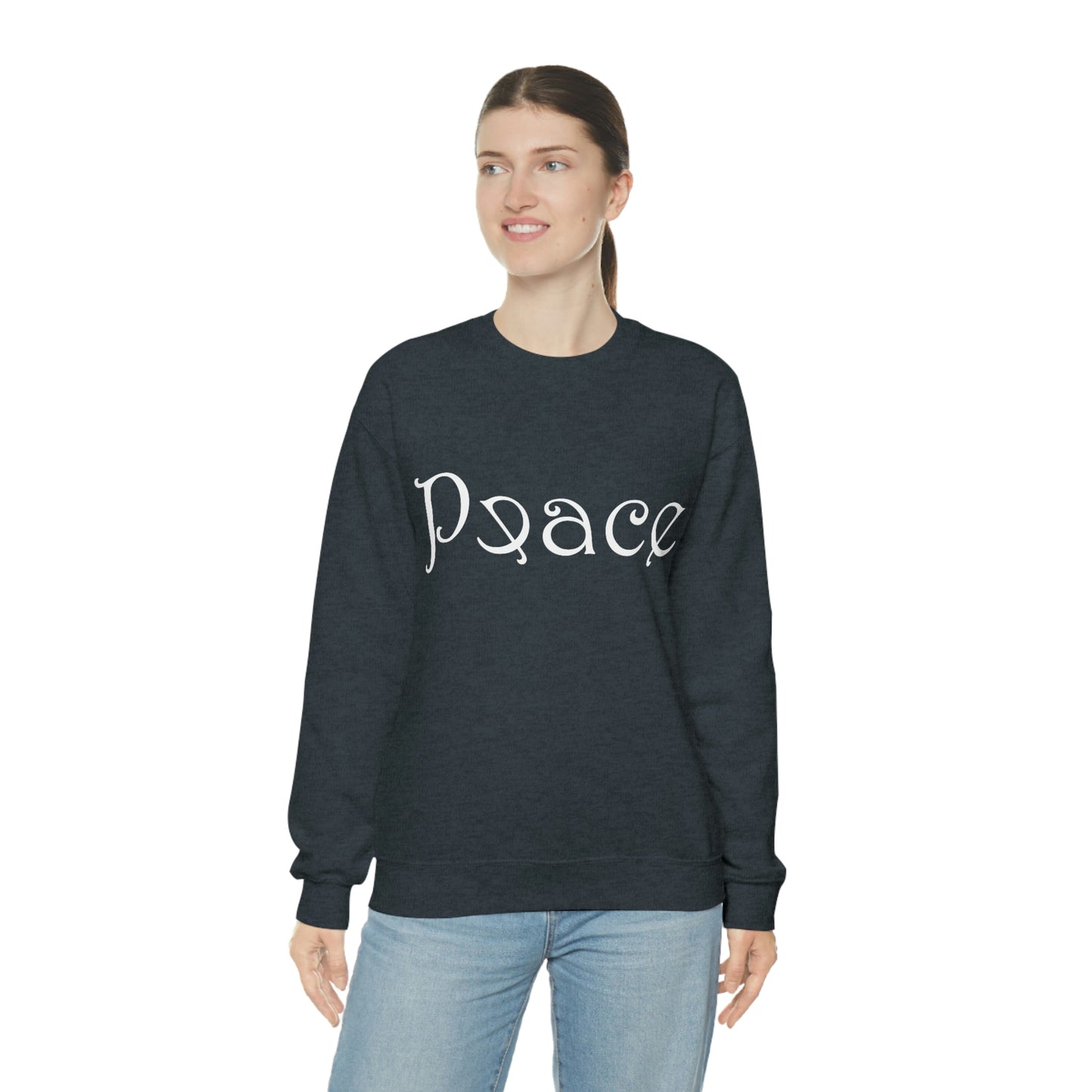 Peace Unisex Heavy Blend™ Crewneck Sweatshirt