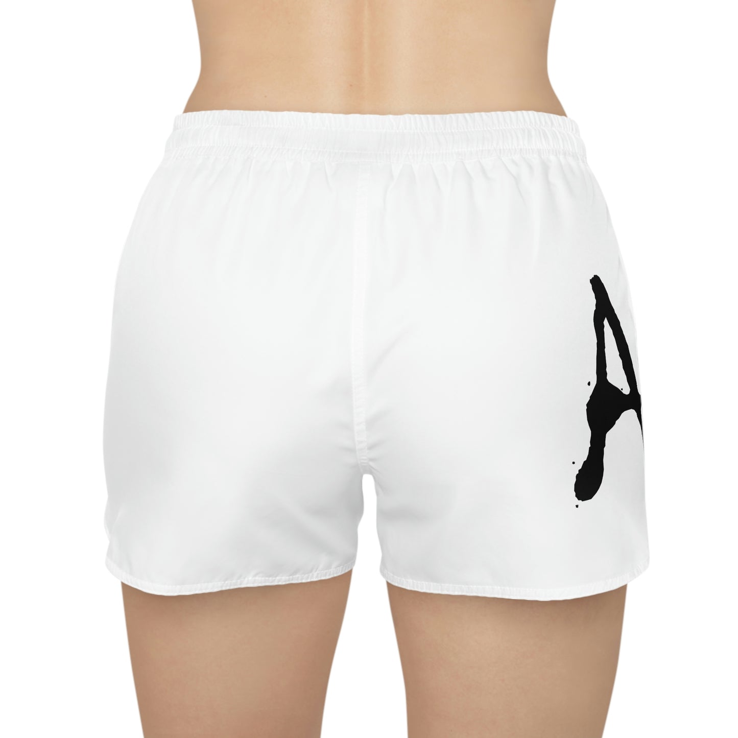 Chiller A Women's White Casual Shorts (AOP)