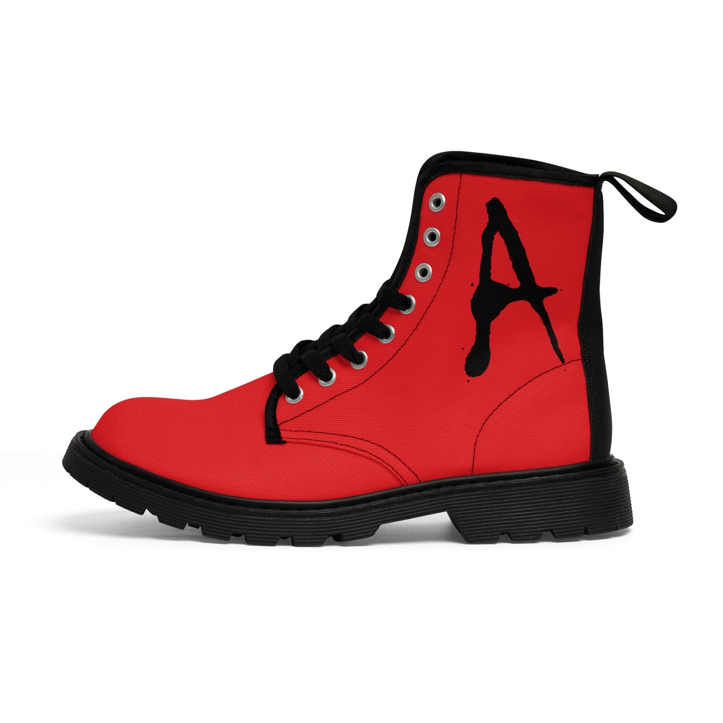 Chiller A Men's Red Canvas Boots