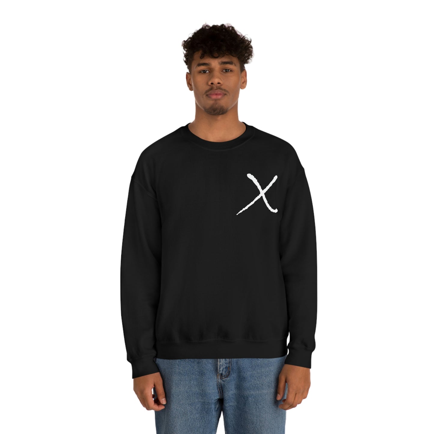 X Mark Unisex Heavy Blend™ Crewneck Sweatshirt