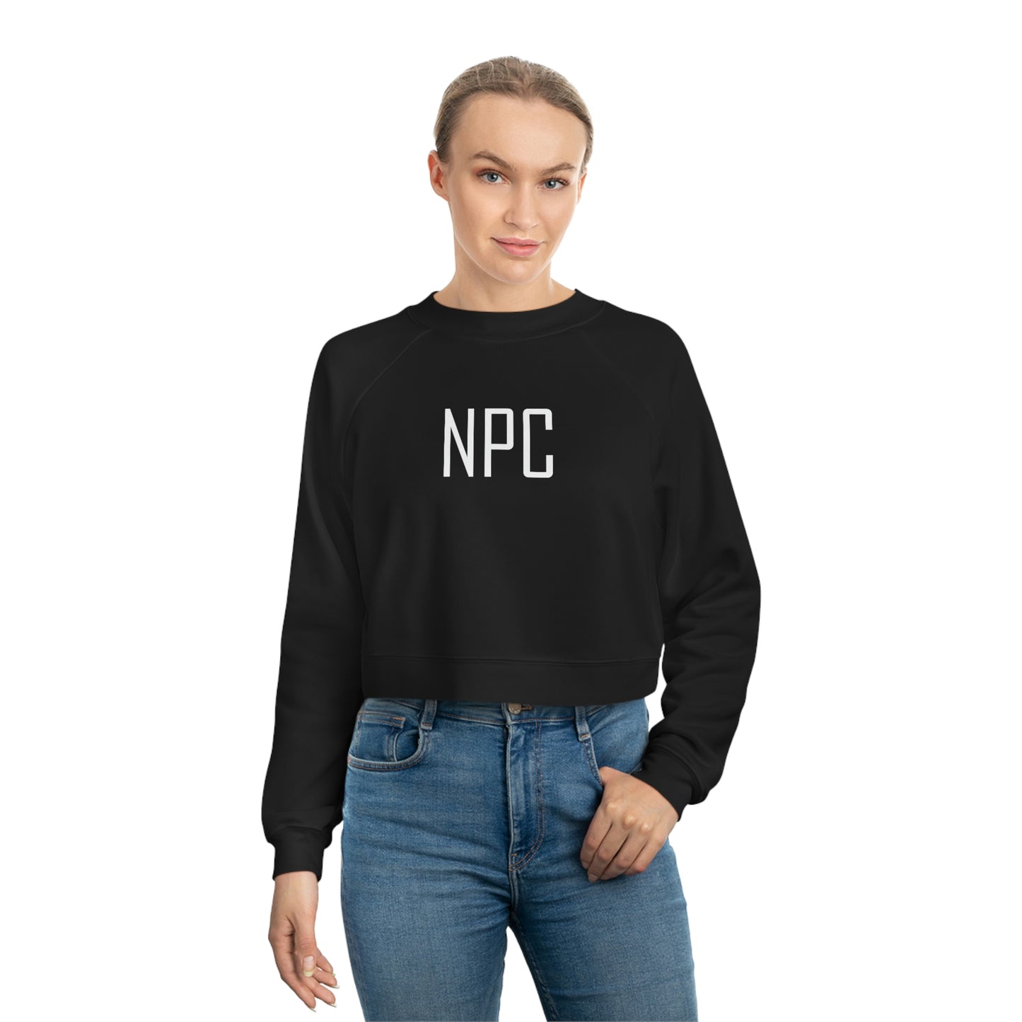 NPC Women's Cropped Fleece Pullover