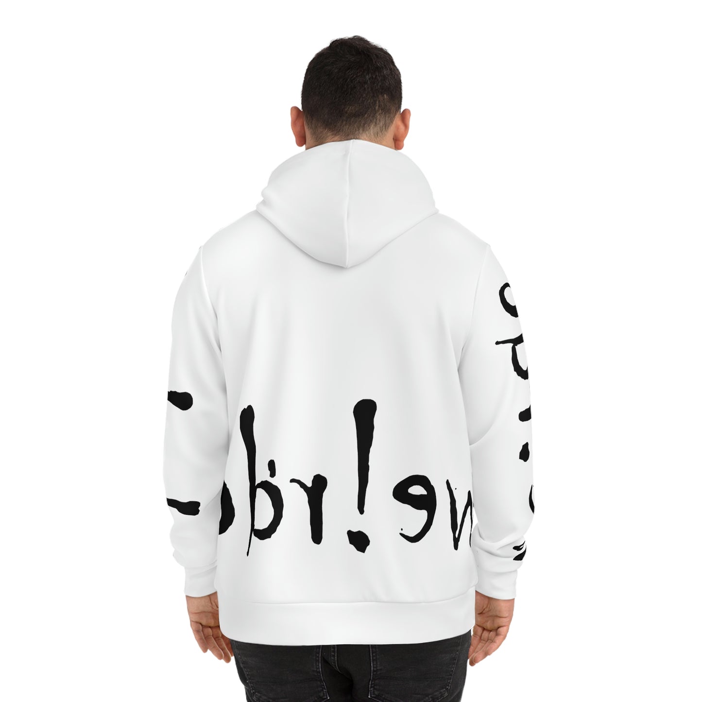 We!rdo White AOP Fashion Hoodie