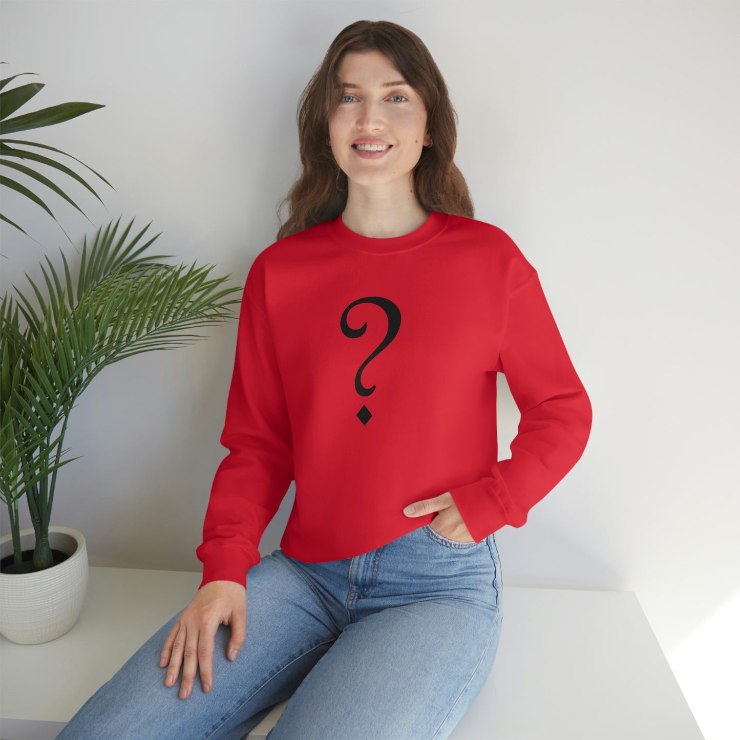 French Question Unisex Heavy Blend™ Crewneck Sweatshirt