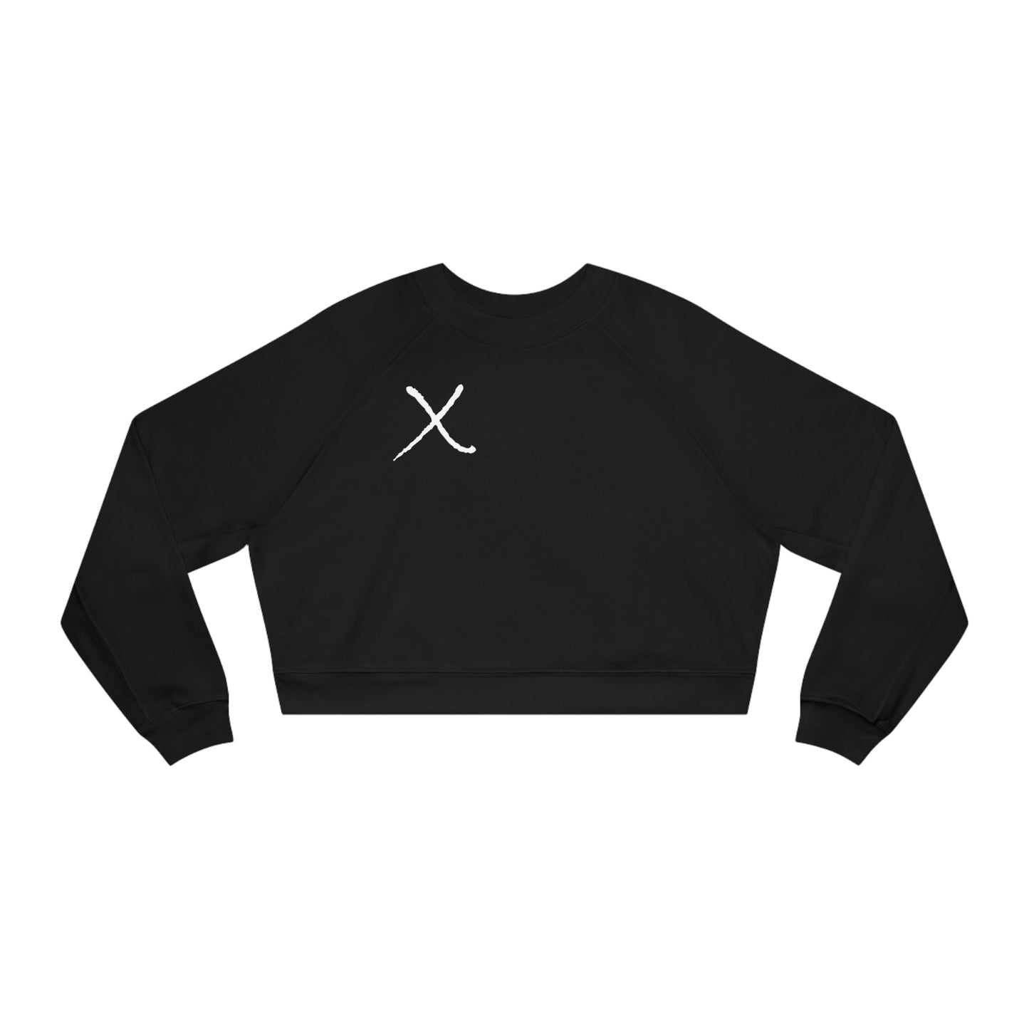 X Mark Women's Cropped Fleece Pullover