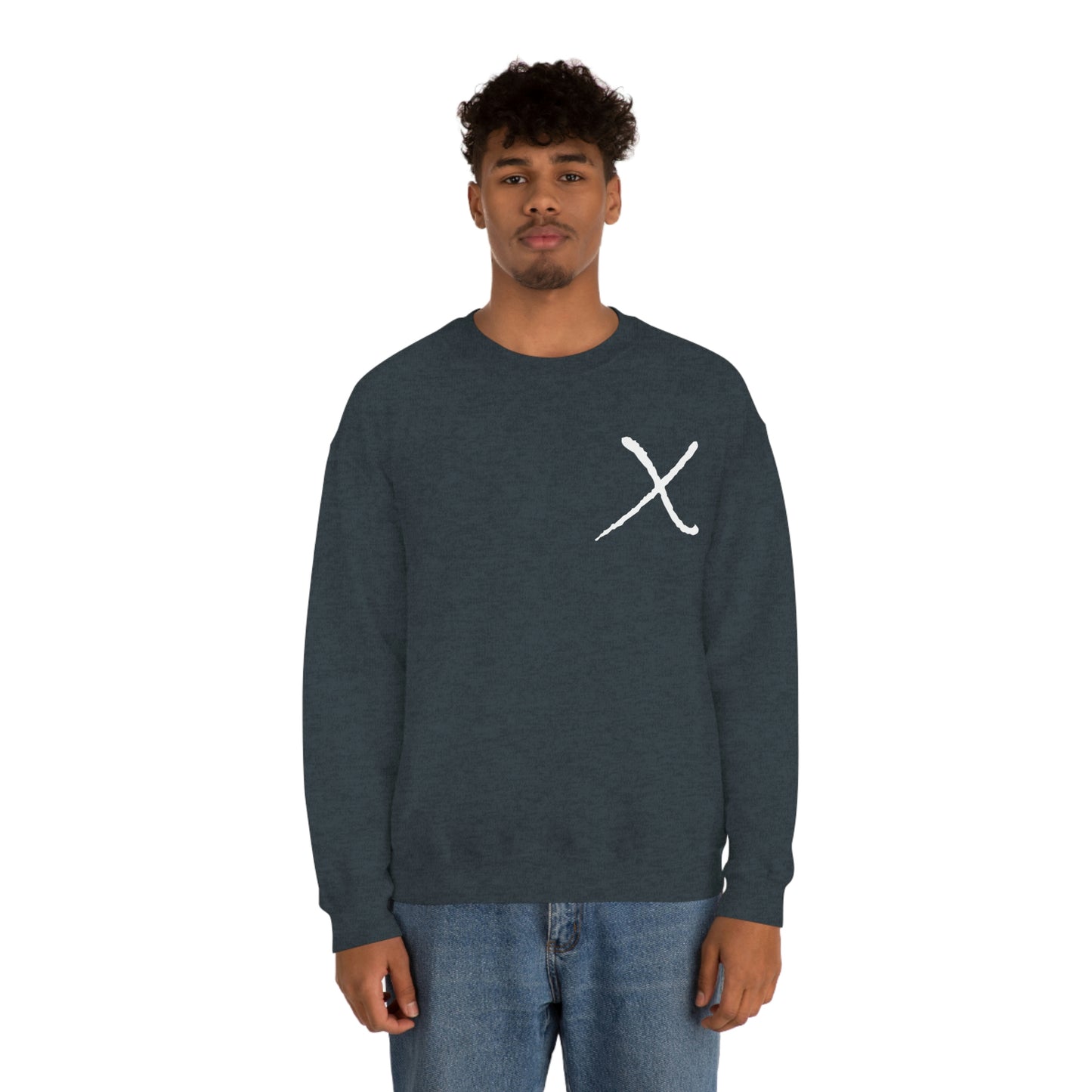 X Mark Unisex Heavy Blend™ Crewneck Sweatshirt