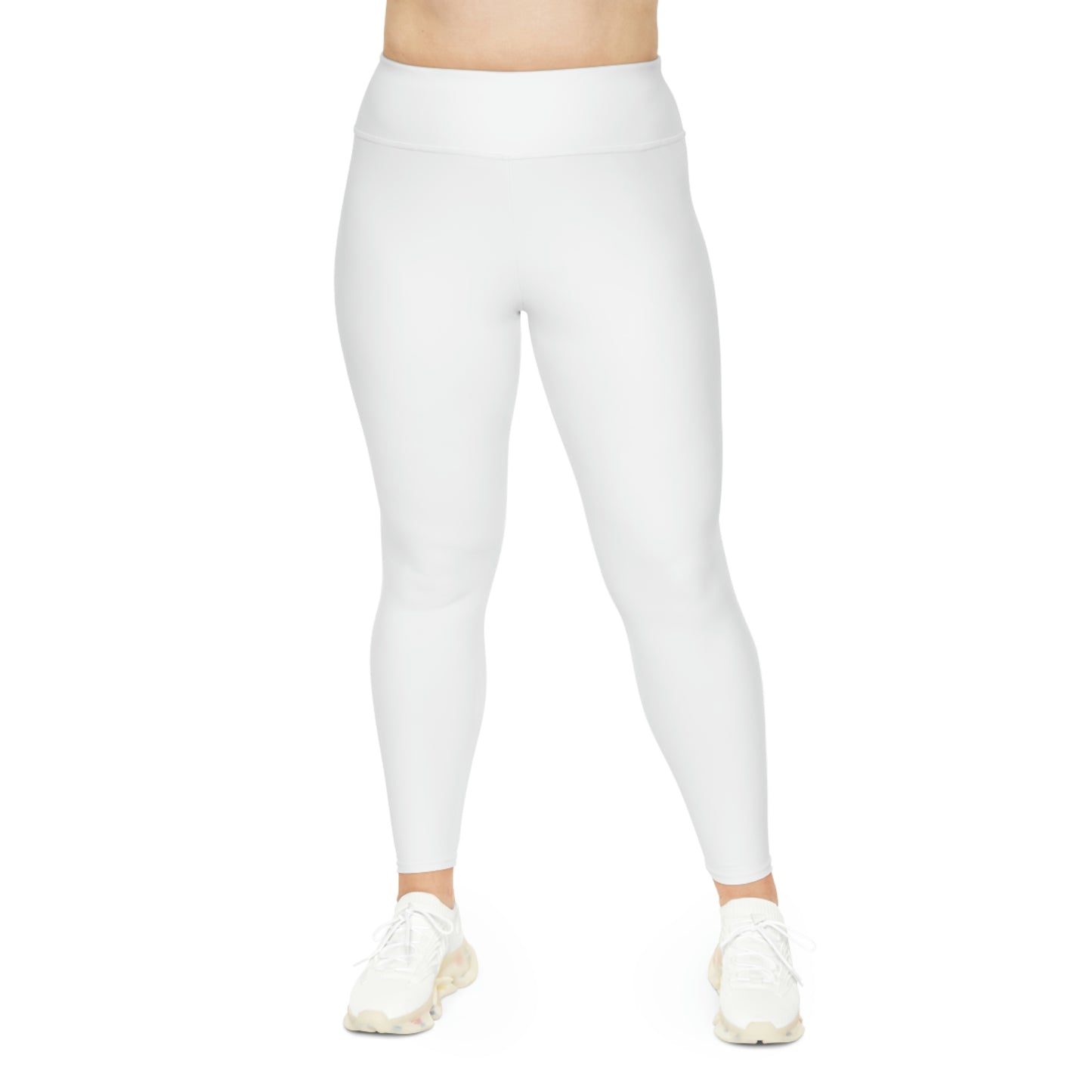 Chiller A Plus Size White Leggings