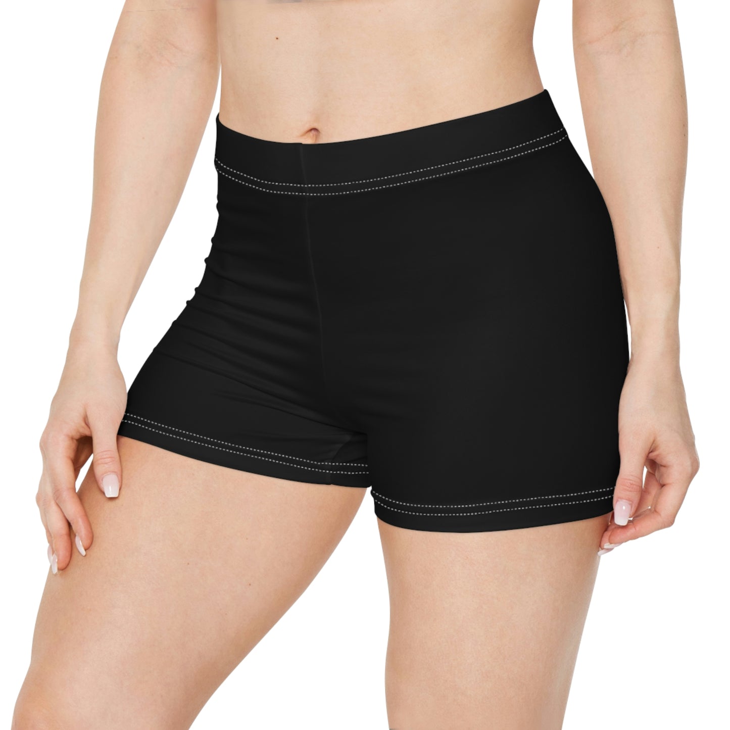 Chiller A Women's Black Shorts (AOP)