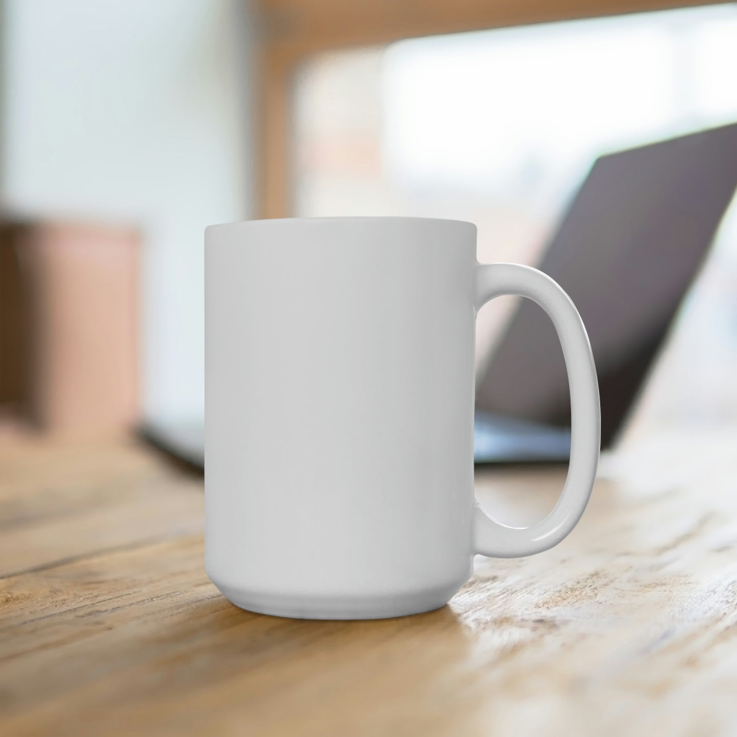 Chiller A White Ceramic Mug 15oz