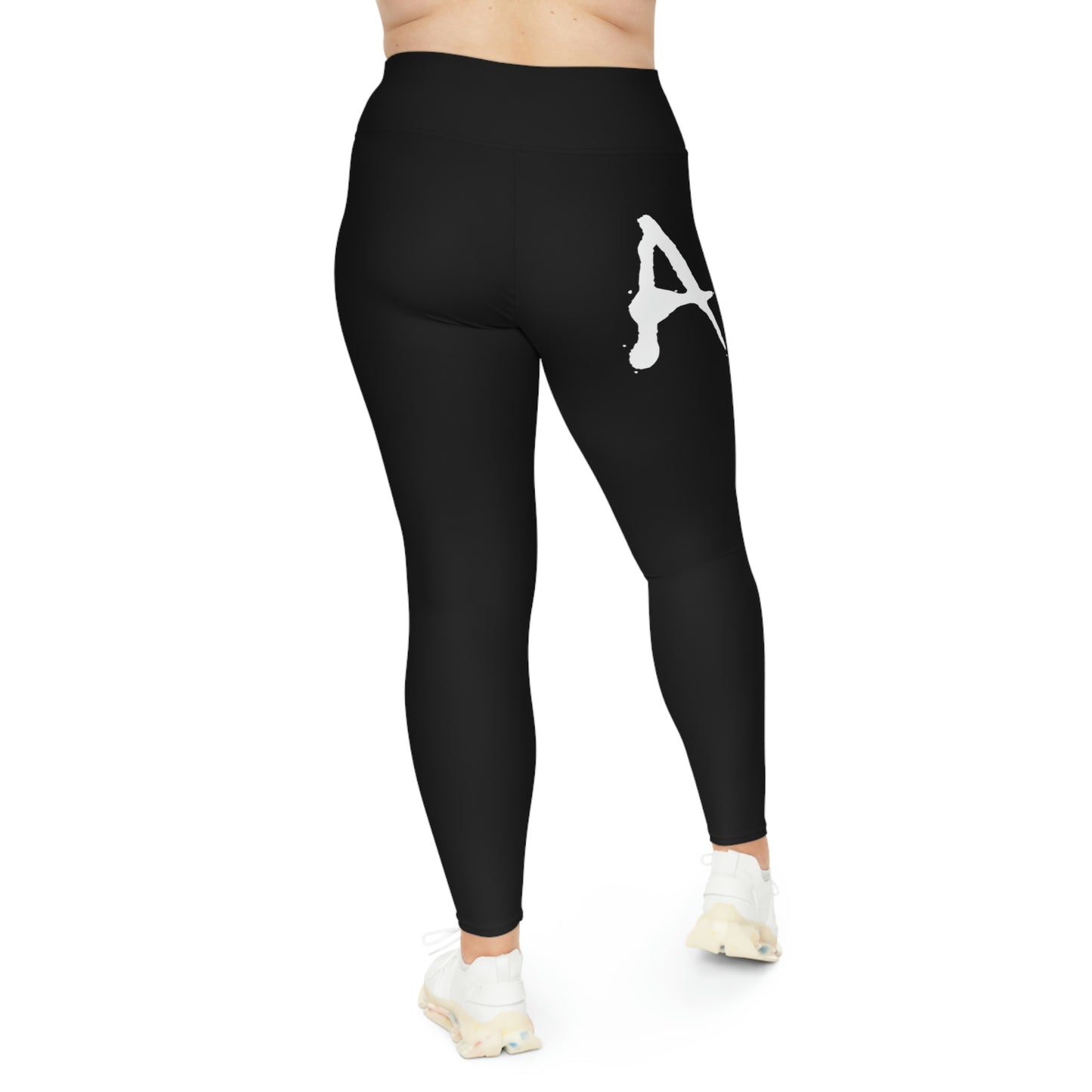 Chiller A Plus Size Black Leggings