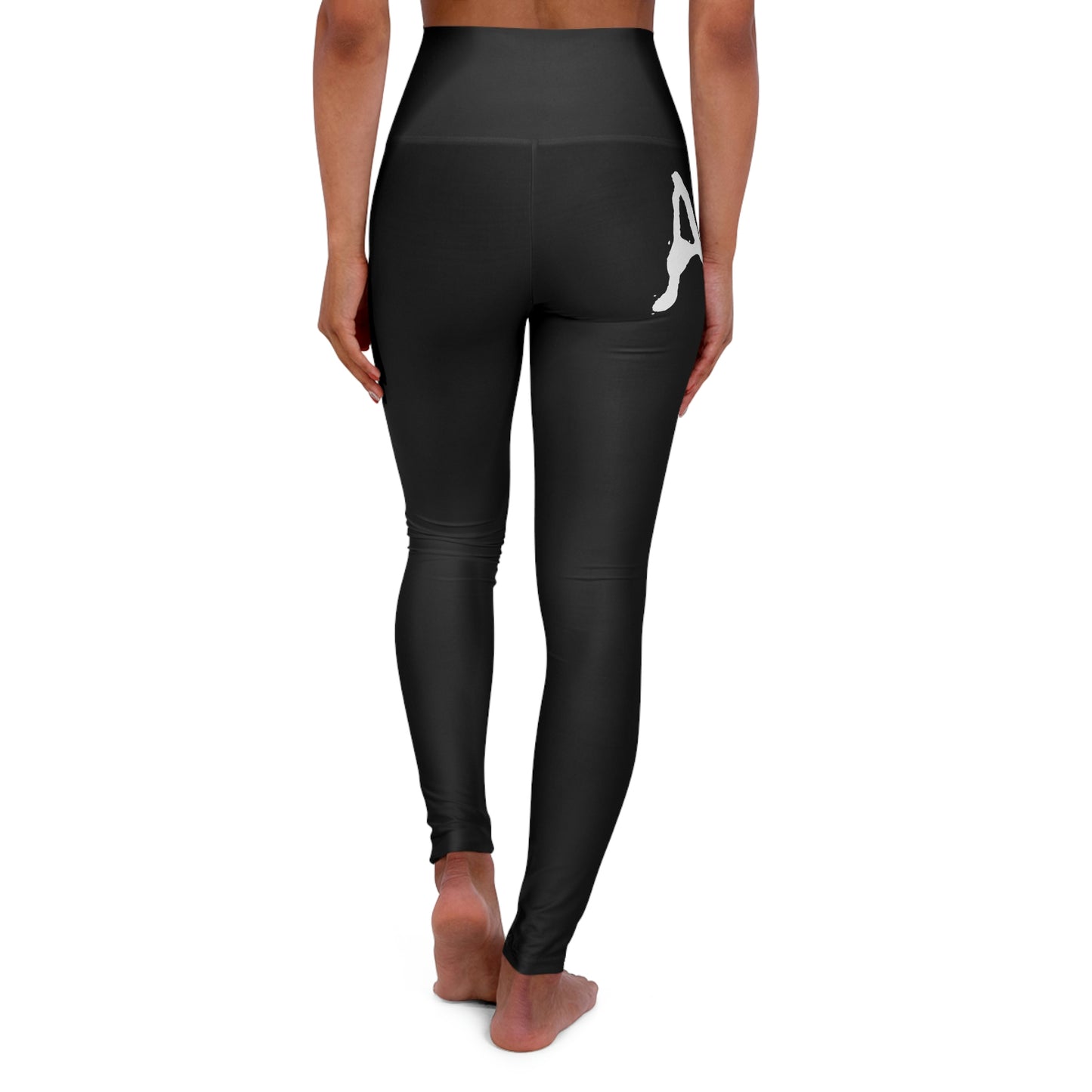 Chiller A Black High Waisted Yoga Leggings