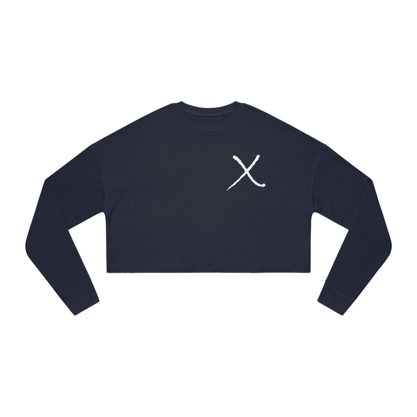 X Mark Women's Cropped Sweatshirt