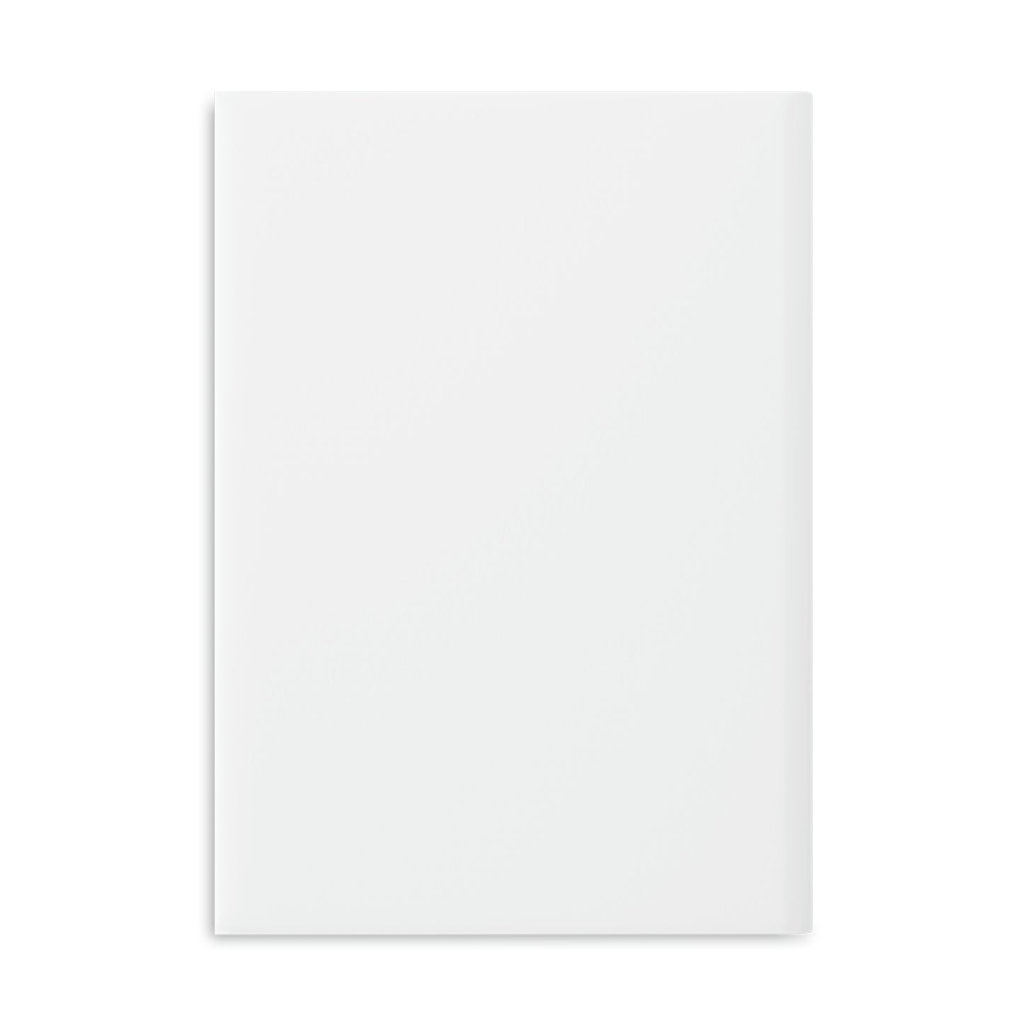 Chiller A White Hardcover Notebook with Puffy Covers