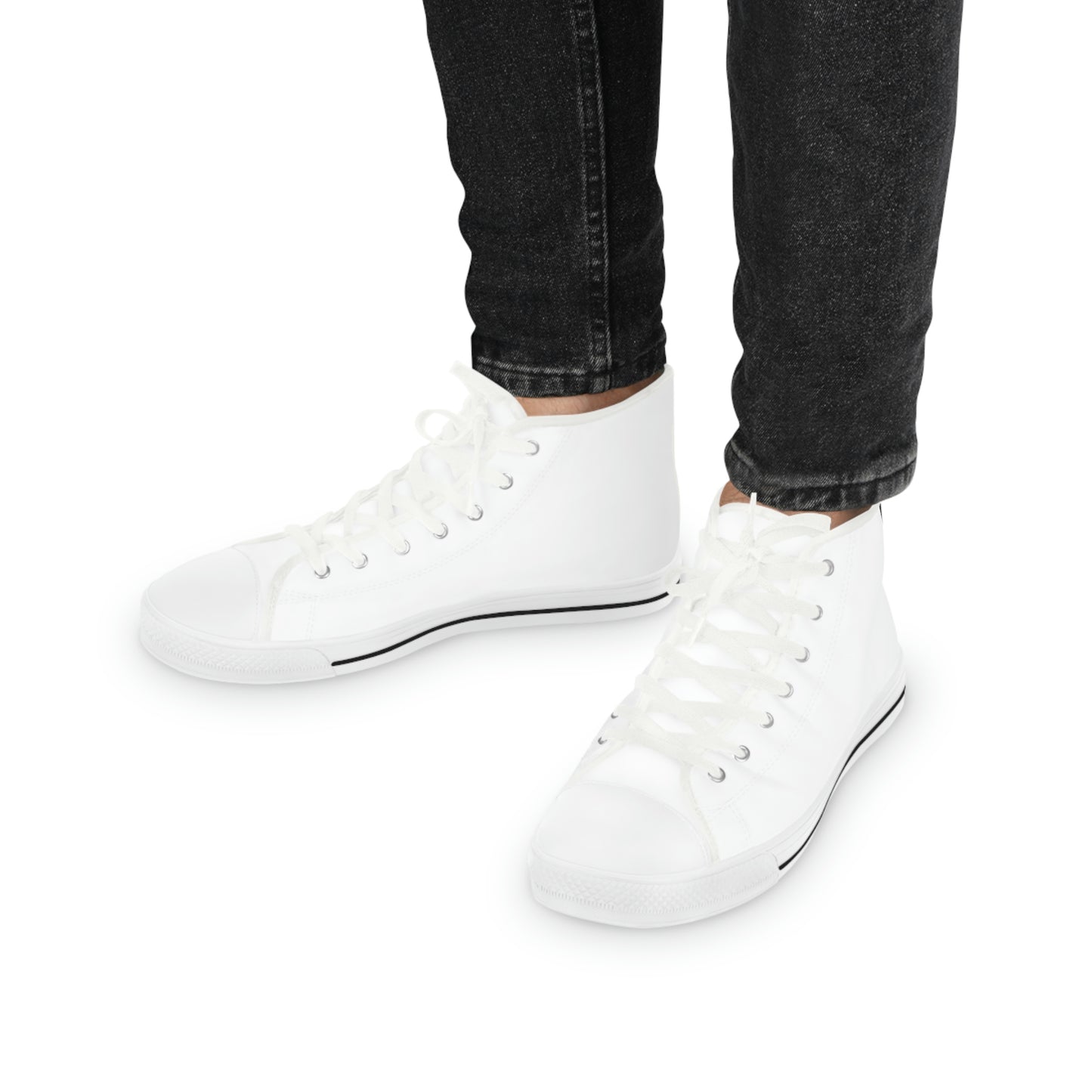 Chiller A Men's White High Top Sneakers