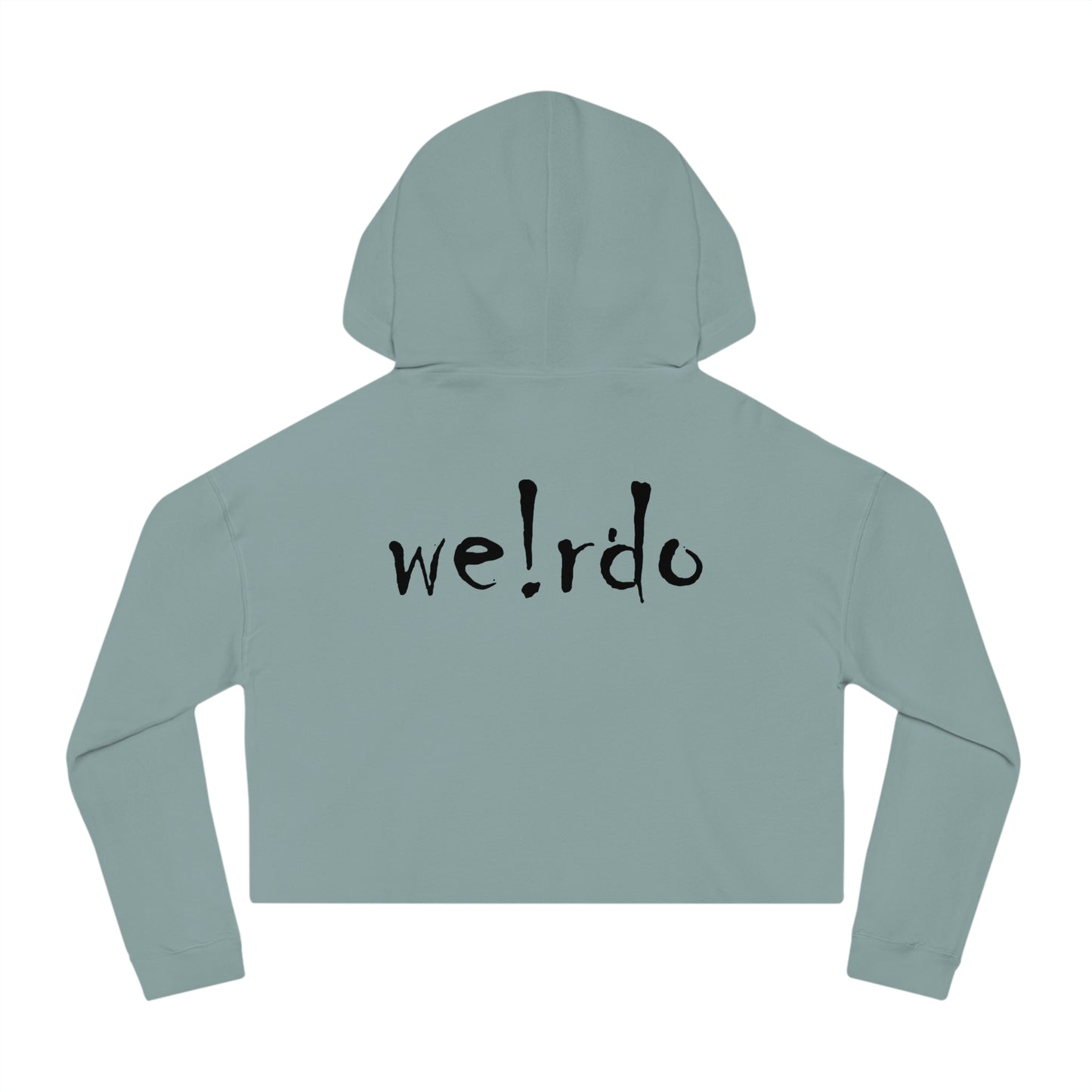 We!rdo Women’s Cropped Hooded Sweatshirt