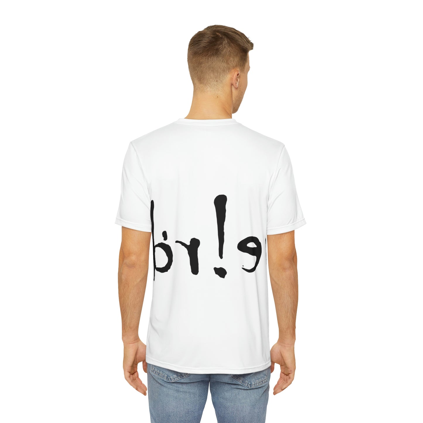 We!rdo Men's White Polyester Tee (AOP)