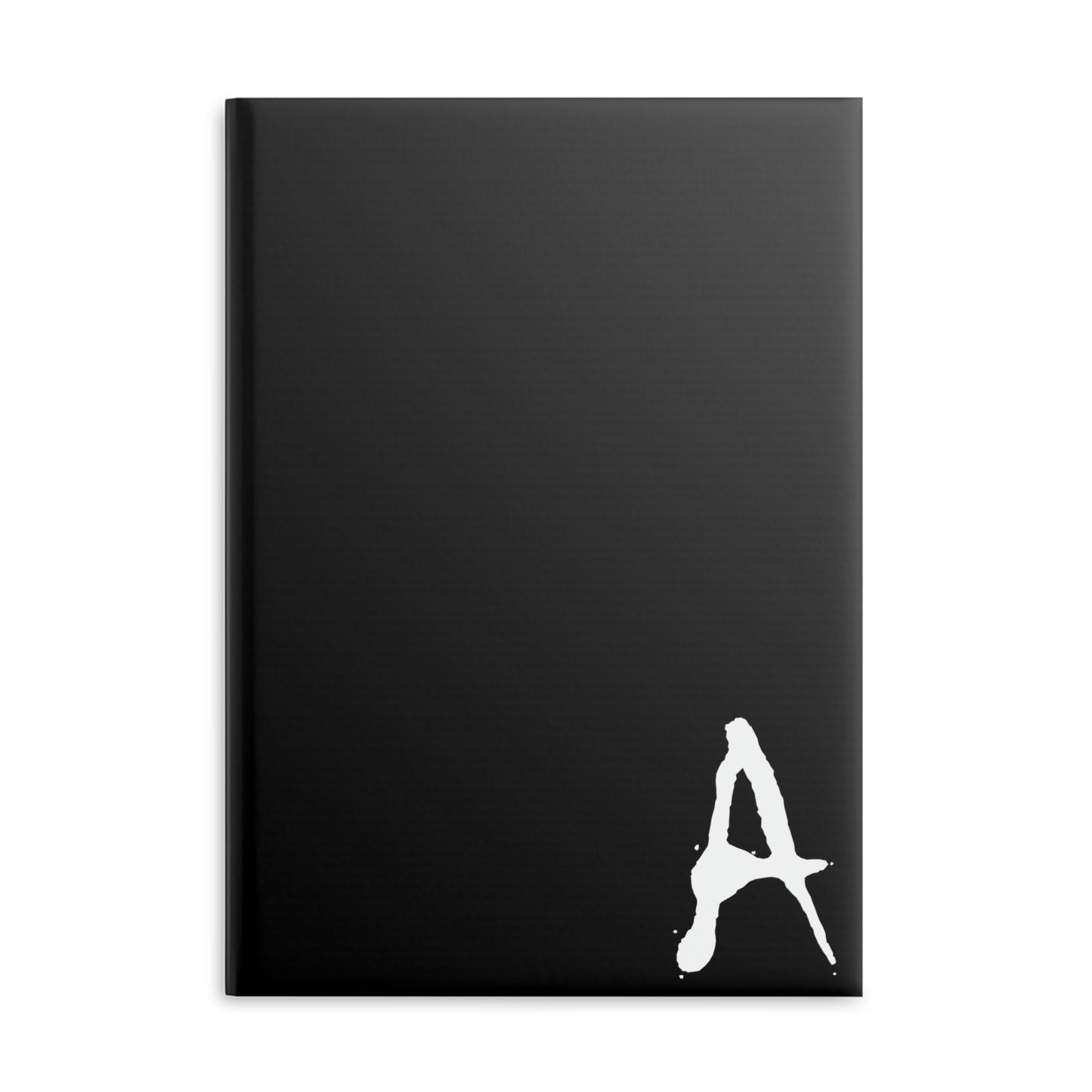 Chiller A Black Hardcover Notebook with Puffy Covers