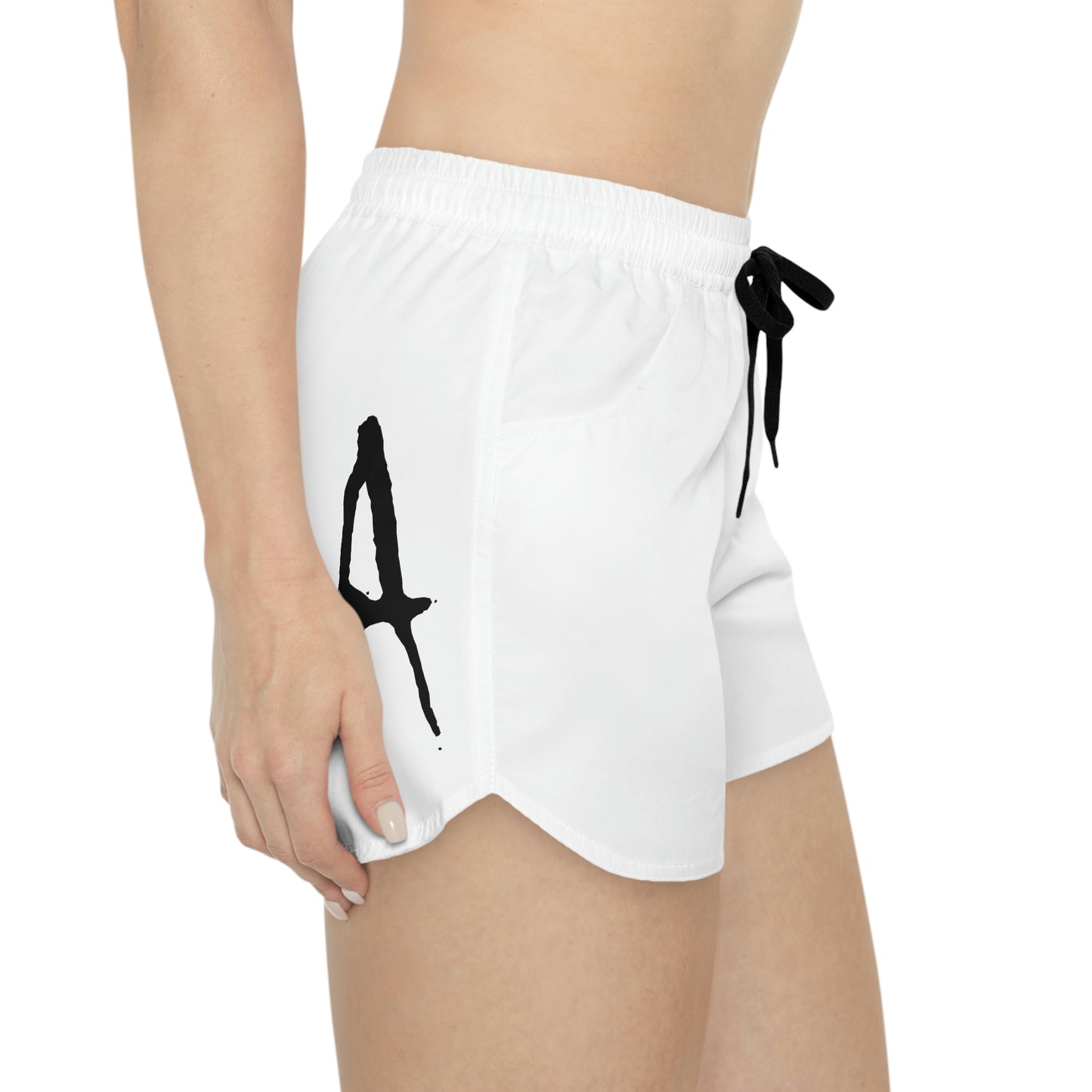 Chiller A Women's White Casual Shorts (AOP)