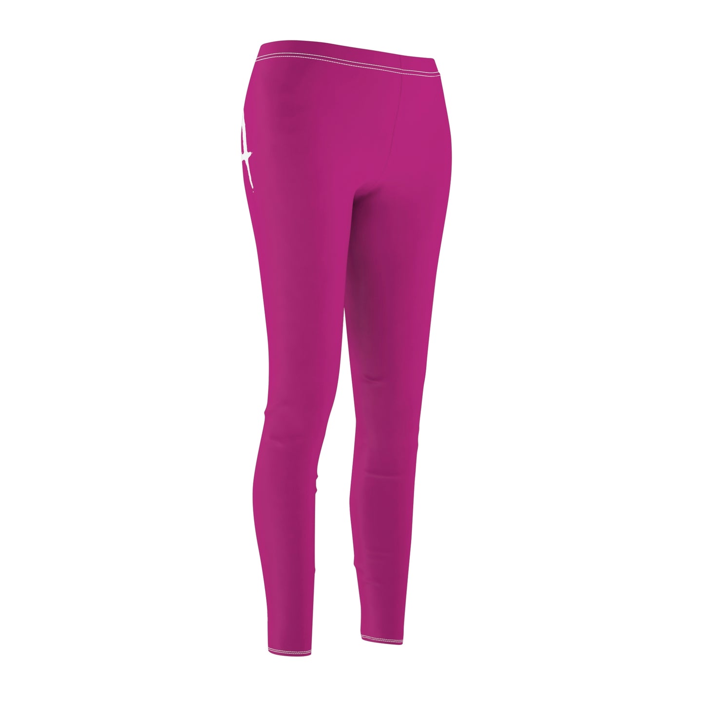 Chiller A Women's Pink Cut & Sew Casual Leggings