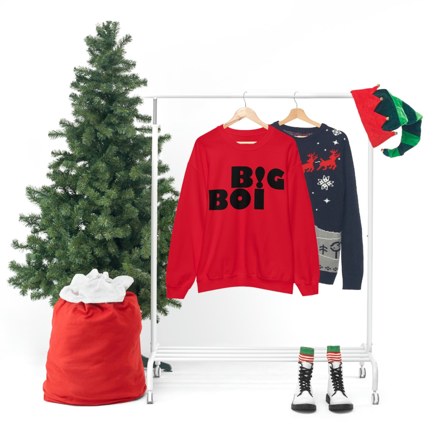 B!G BOI Unisex Heavy Blend™ Crewneck Sweatshirt