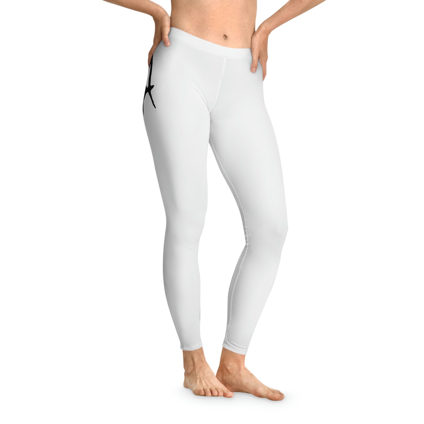 Chiller A White Stretchy Leggings