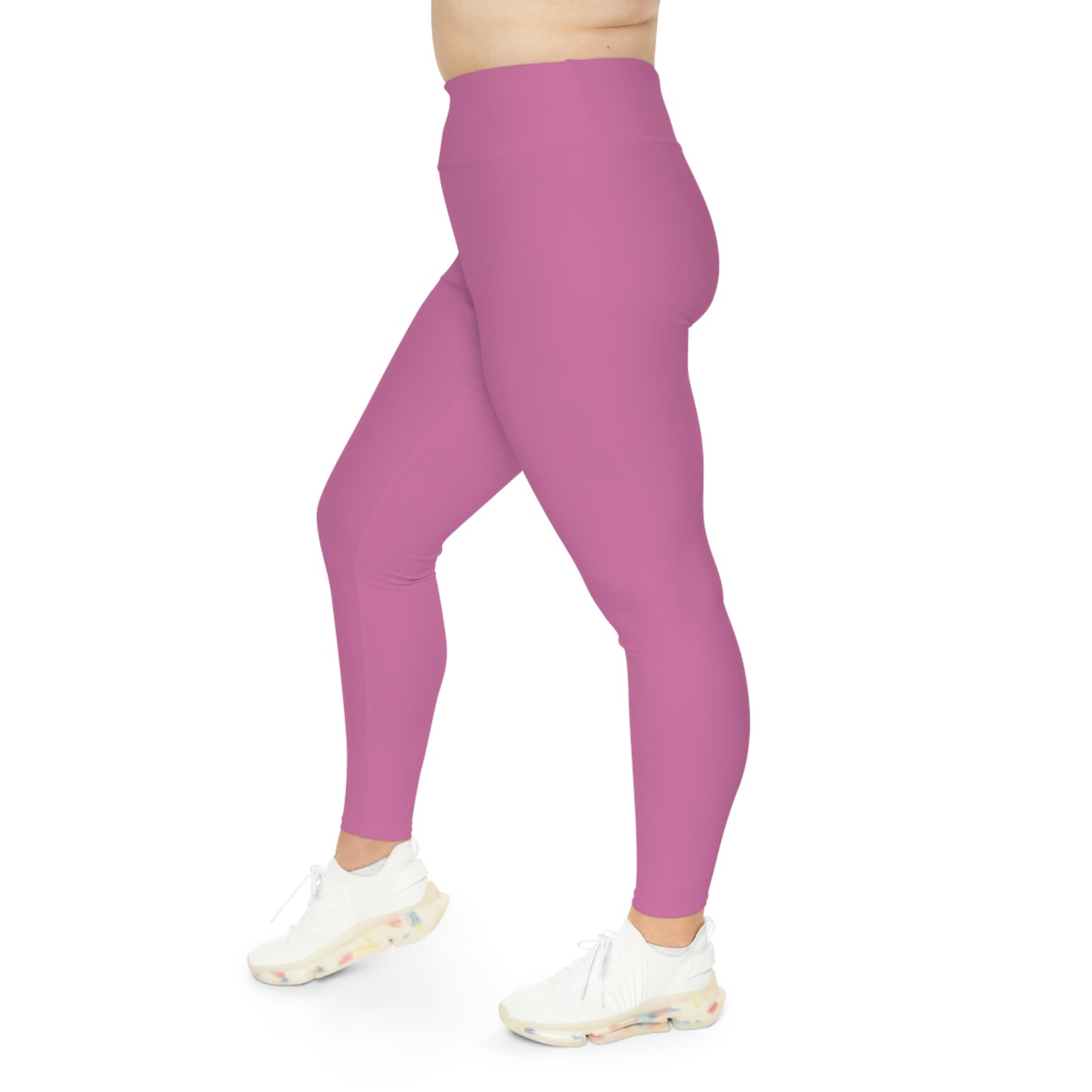 Chiller A Plus Size Light Pink Leggings