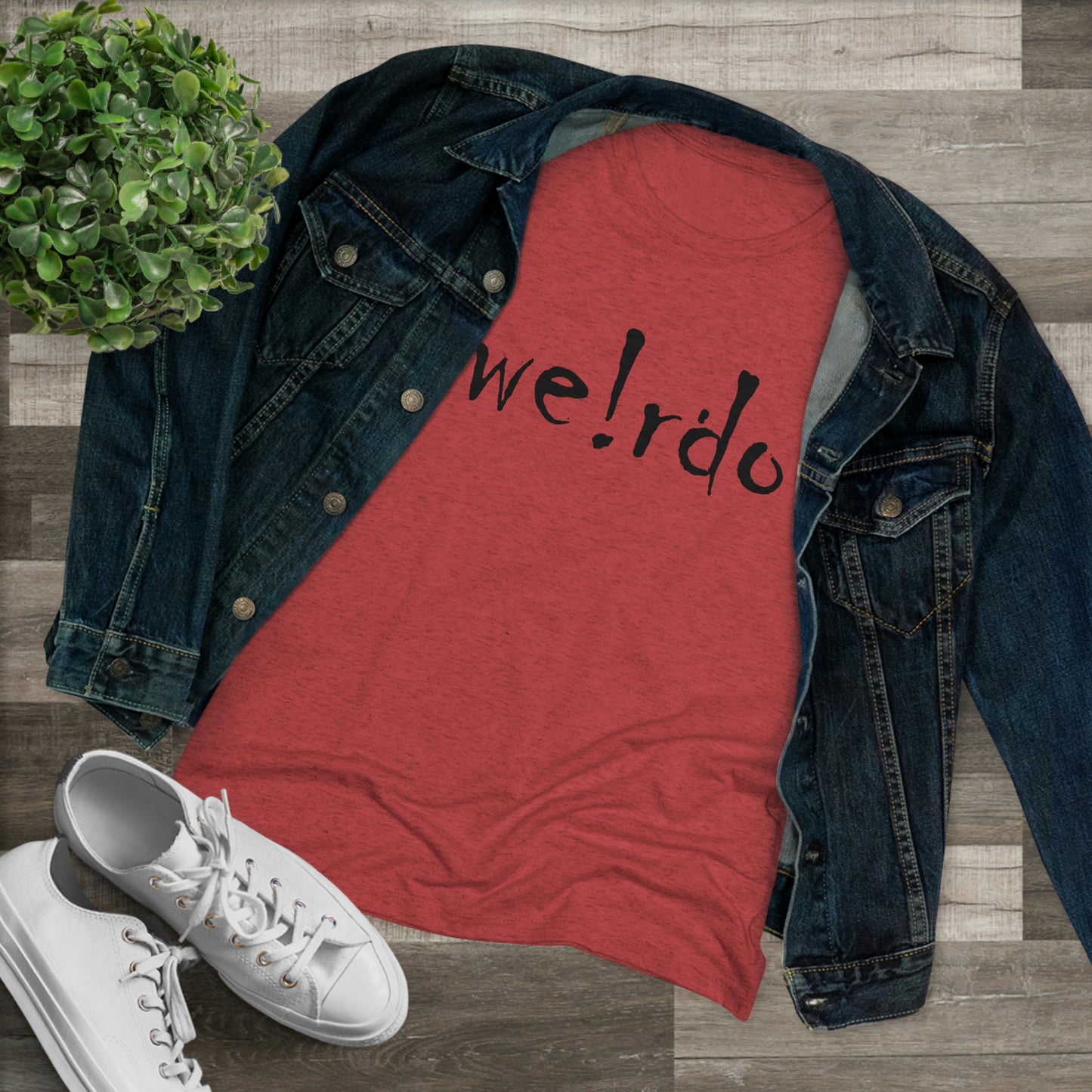 We!rdo Women's Triblend Tee