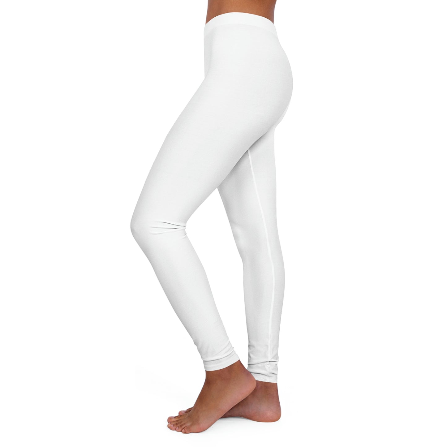 Chiller A Women's White Spandex Leggings