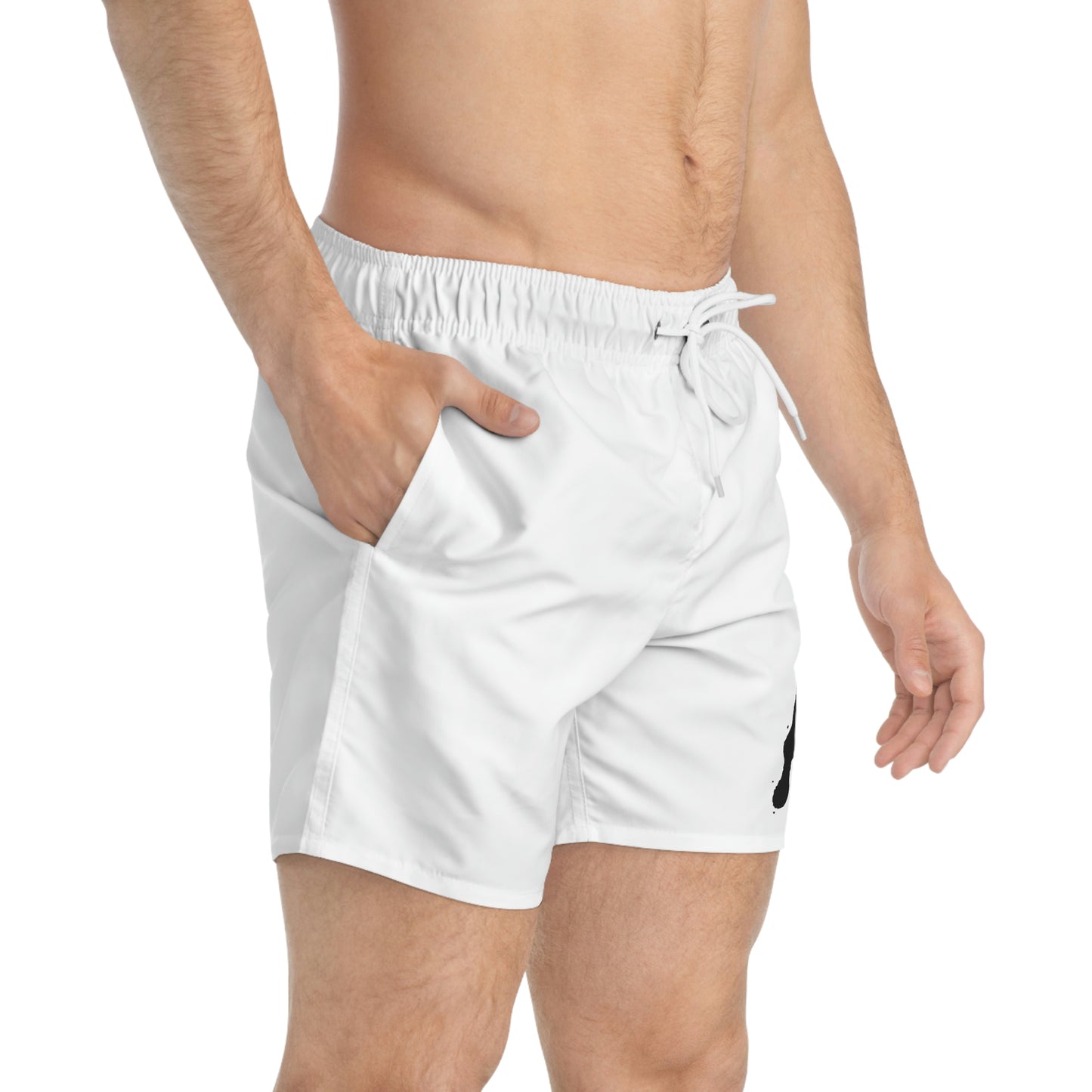 Chiller A White Swim Trunks