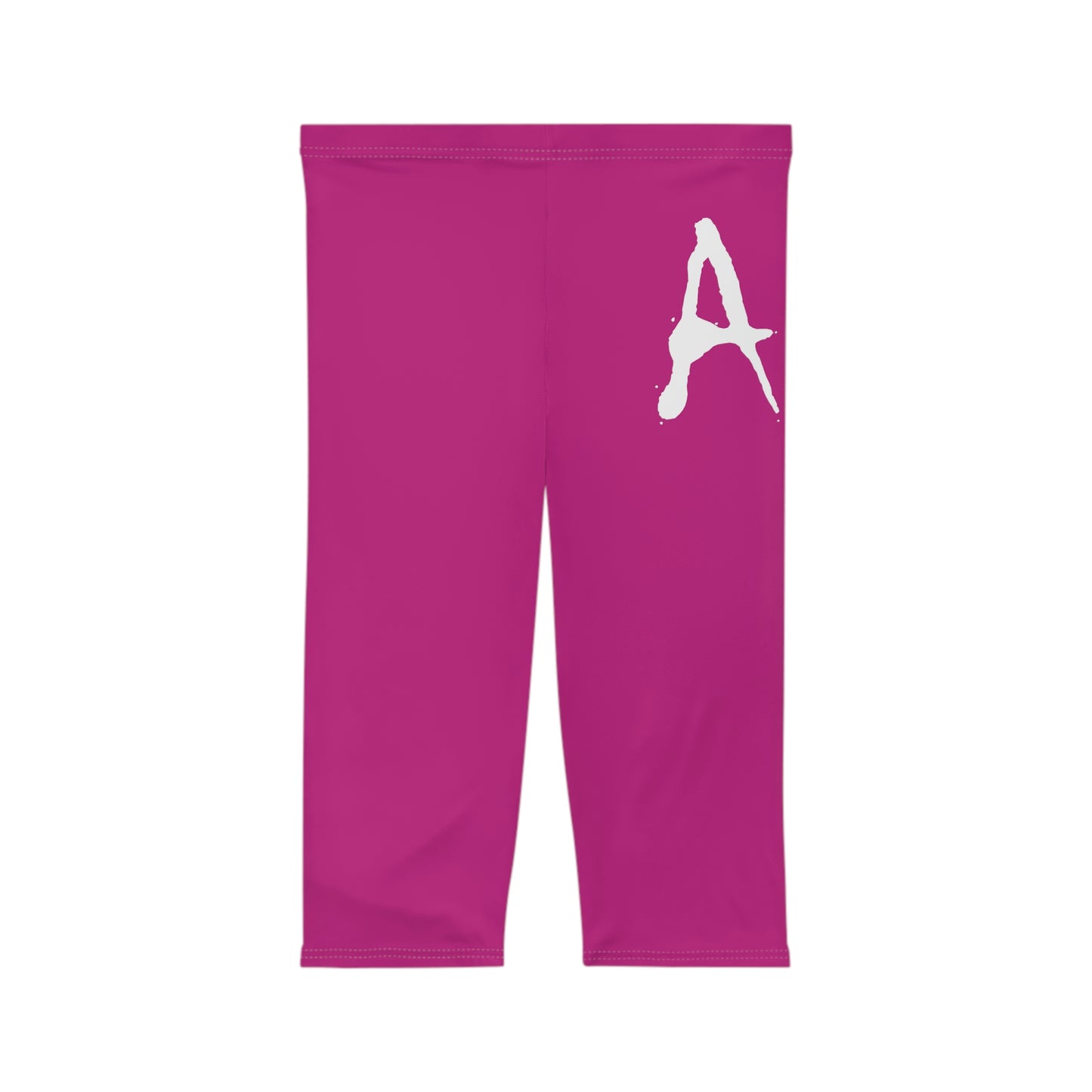 Chiller A Women’s Pink Capri Leggings (AOP)