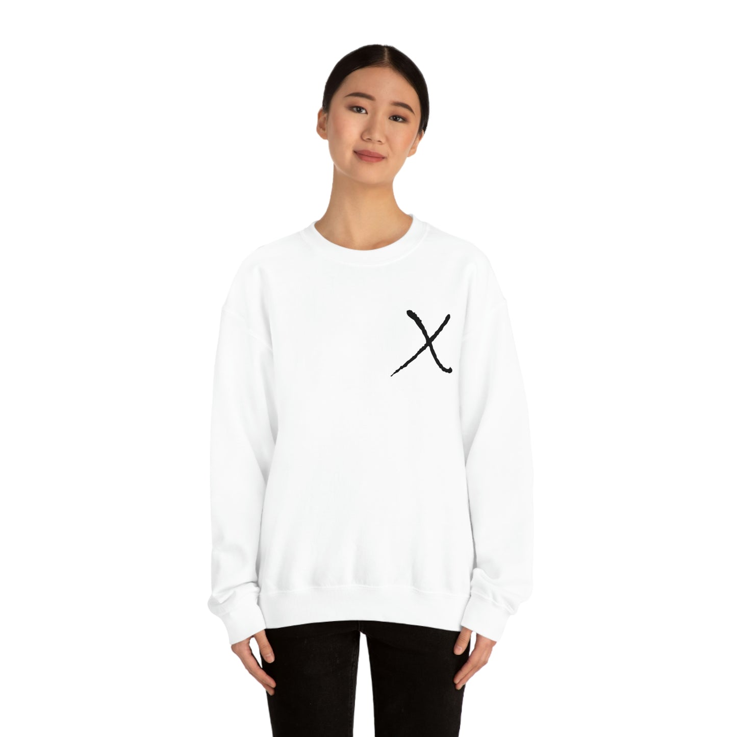 X Mark Unisex Heavy Blend™ Crewneck Sweatshirt