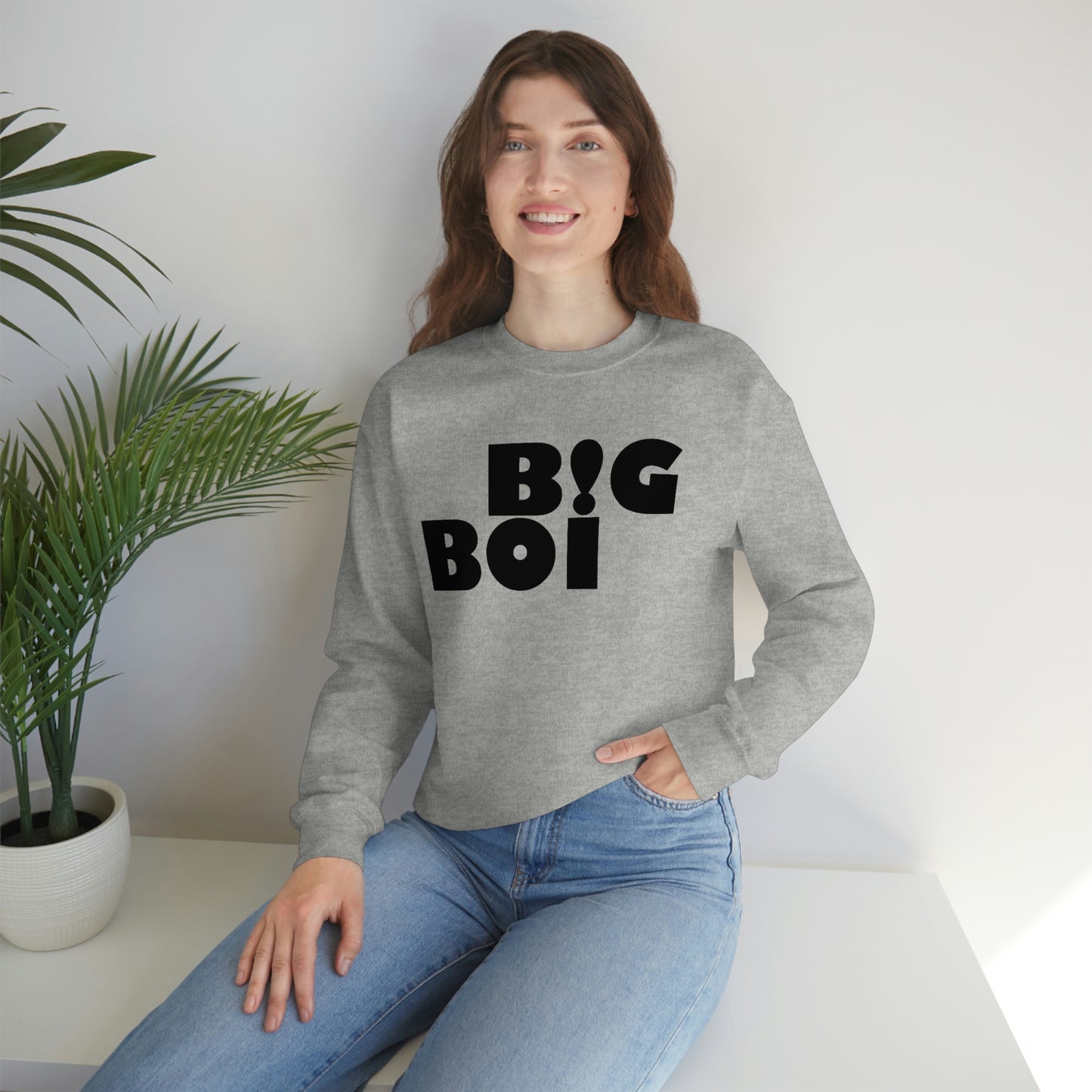 B!G BOI Unisex Heavy Blend™ Crewneck Sweatshirt