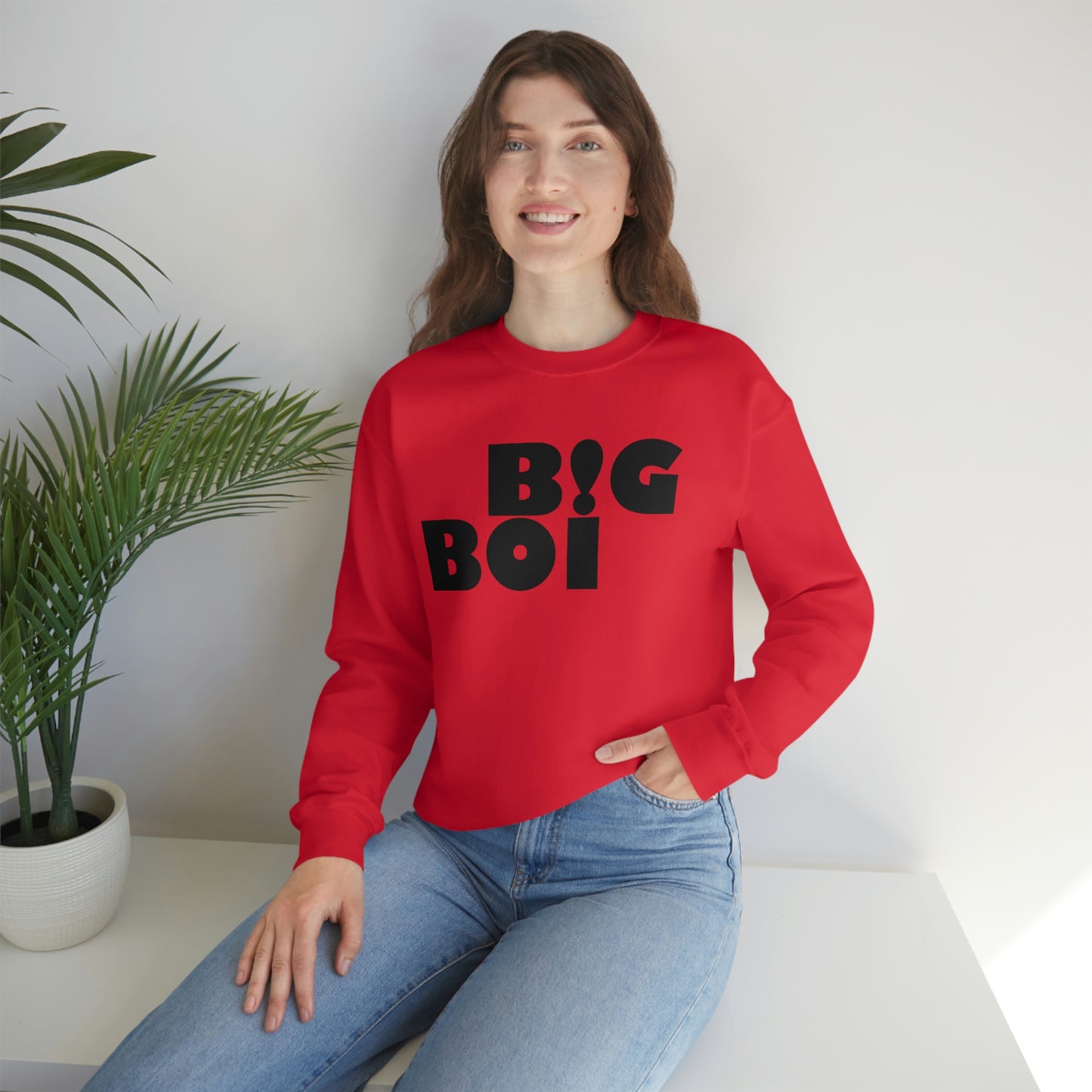 B!G BOI Unisex Heavy Blend™ Crewneck Sweatshirt