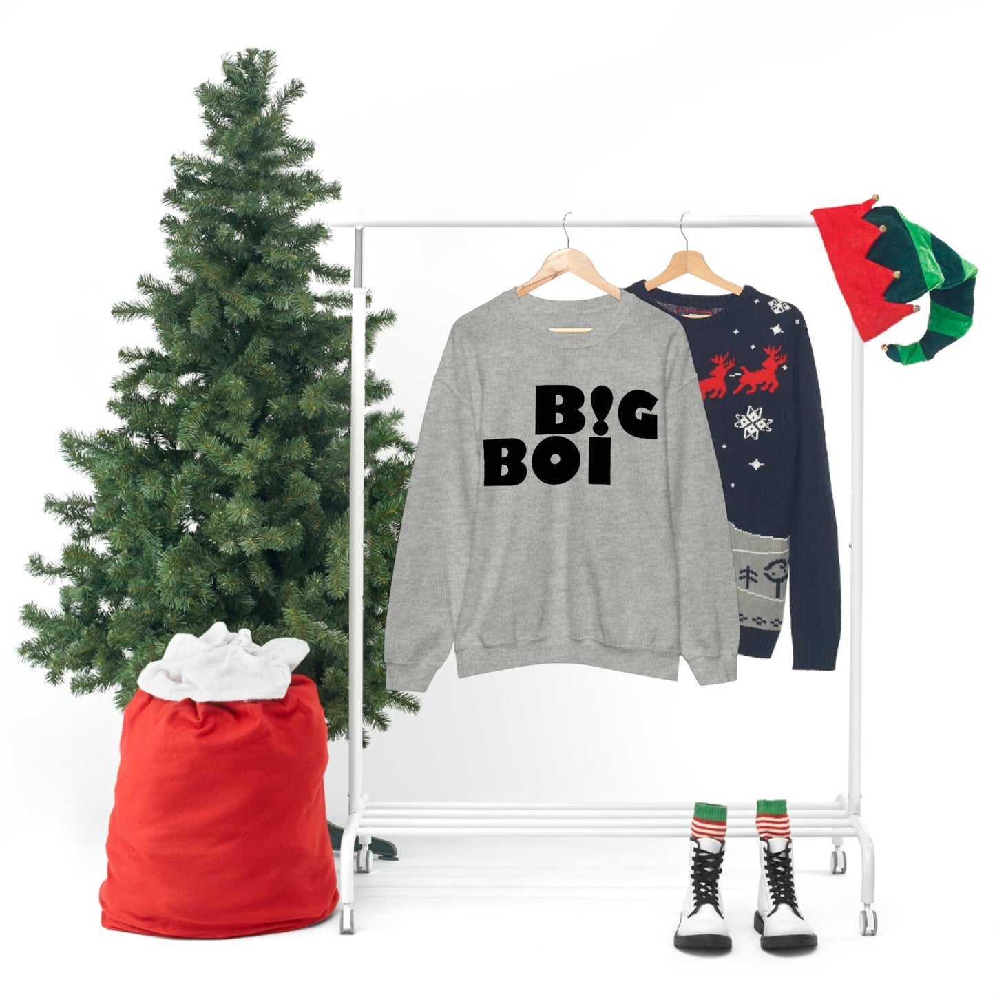 B!G BOI Unisex Heavy Blend™ Crewneck Sweatshirt