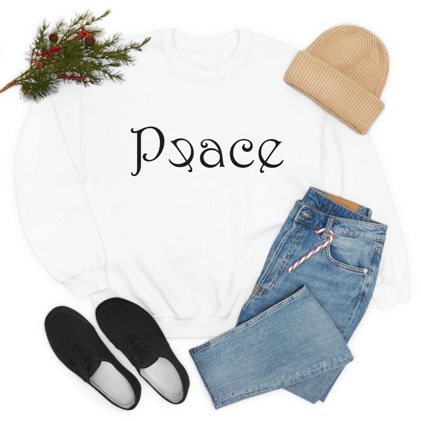 Peace Unisex Heavy Blend™ Crewneck Sweatshirt